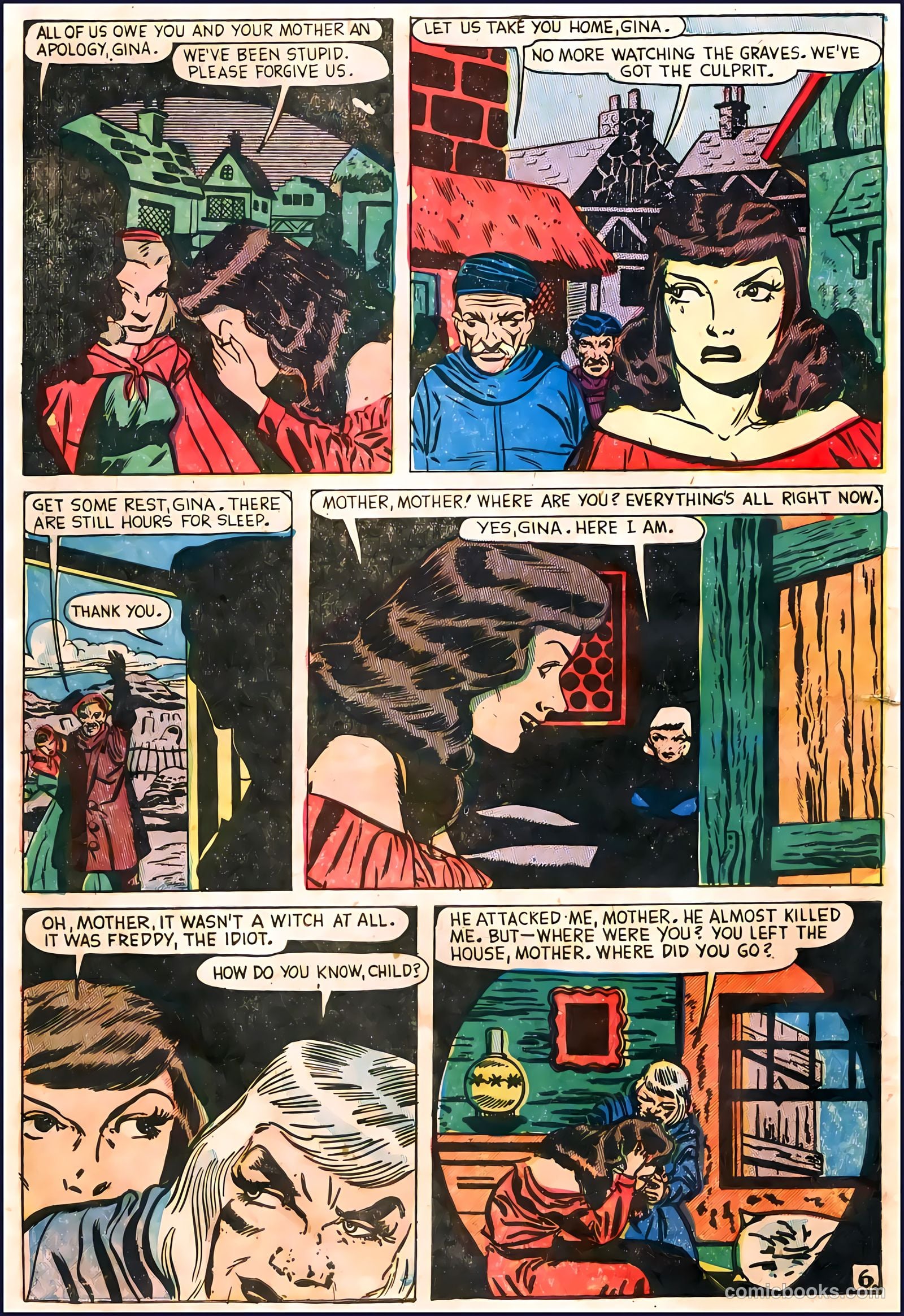 Dark Mysteries #9 (1952) — page 7 of 33