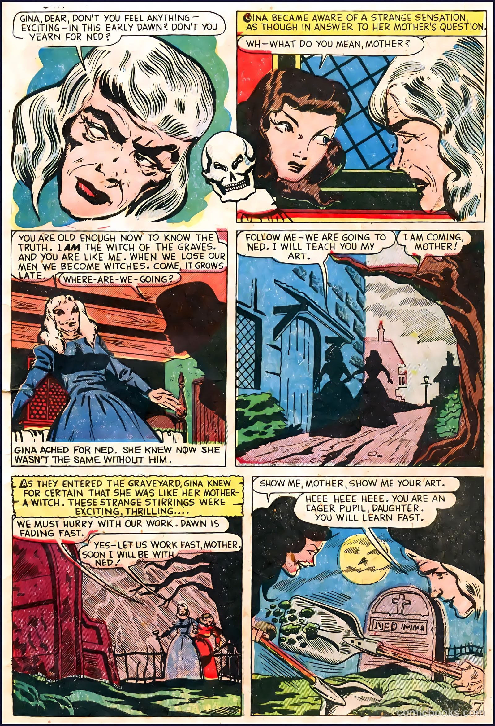 Dark Mysteries #9 (1952) — page 8 of 33