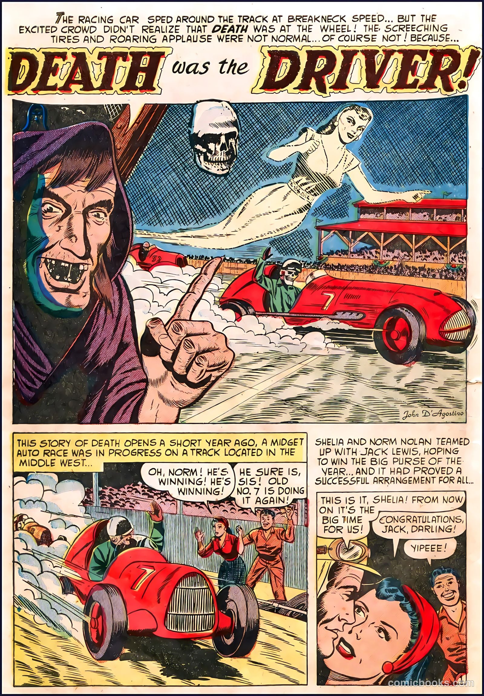 Dark Mysteries #9 (1952) — page 9 of 33