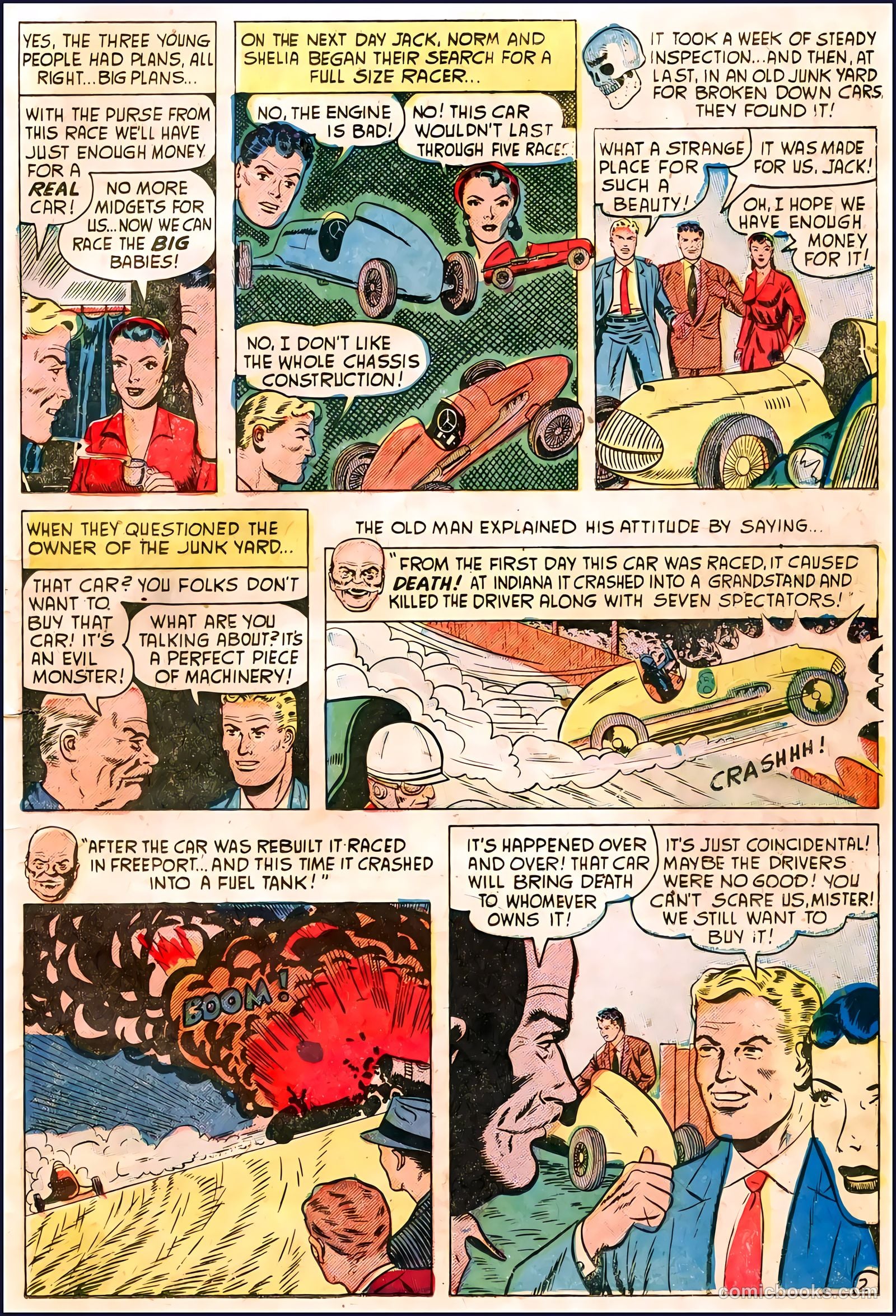 Dark Mysteries #9 (1952) — page 10 of 33