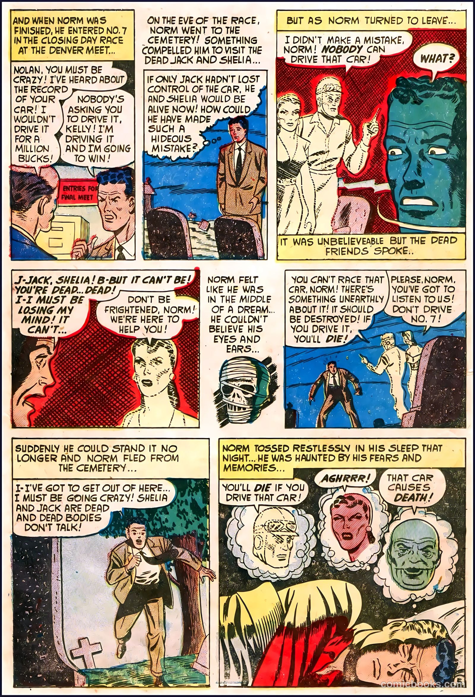 Dark Mysteries #9 (1952) — page 13 of 33