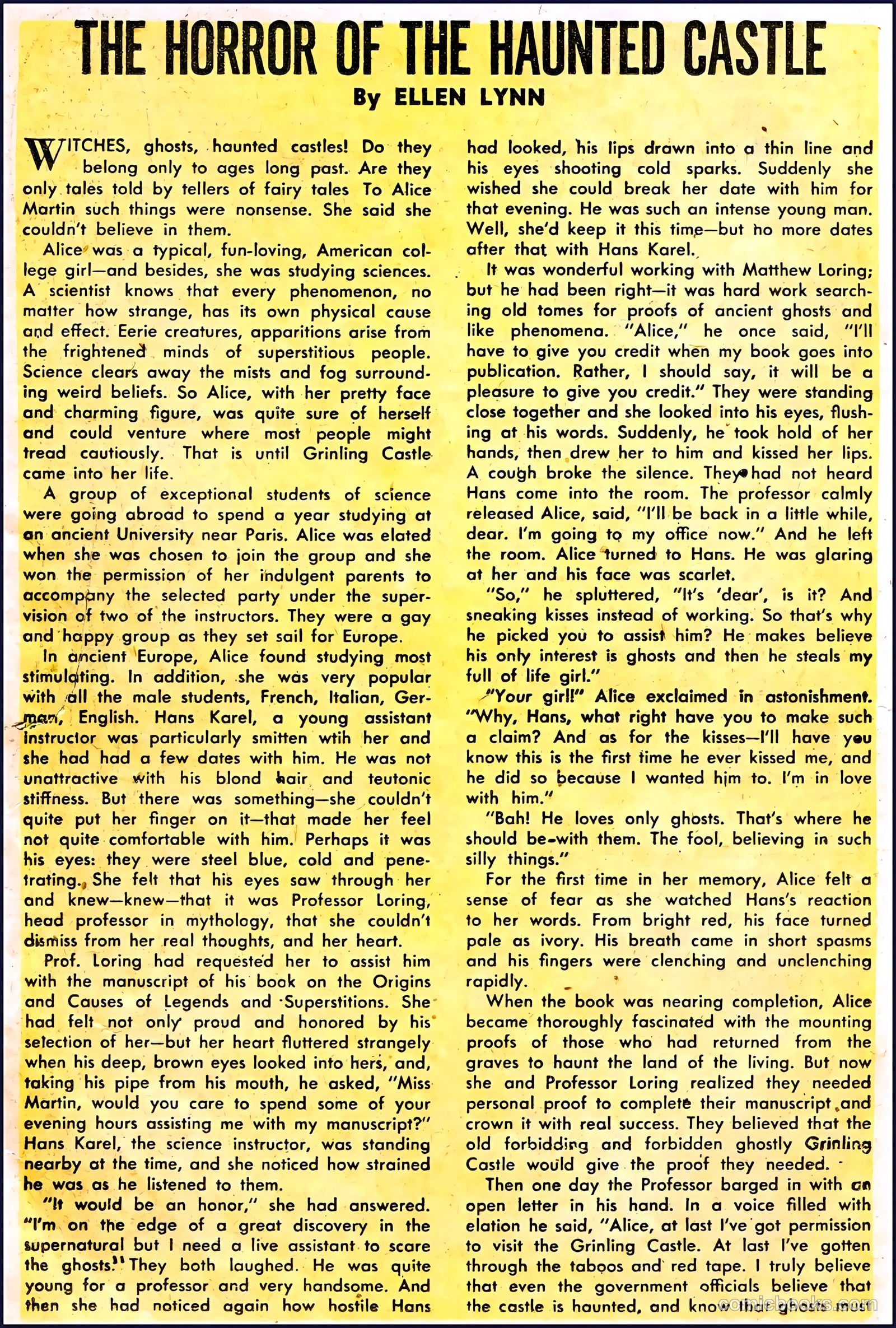 Dark Mysteries #9 (1952) — page 17 of 33