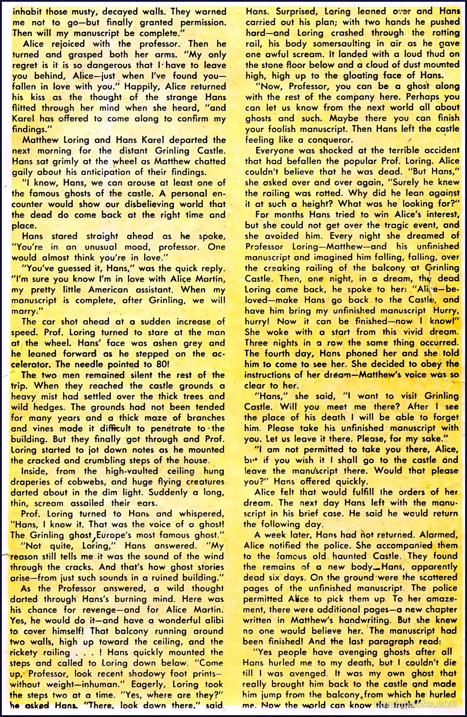 Dark Mysteries #9 (1952) — page 18 of 33