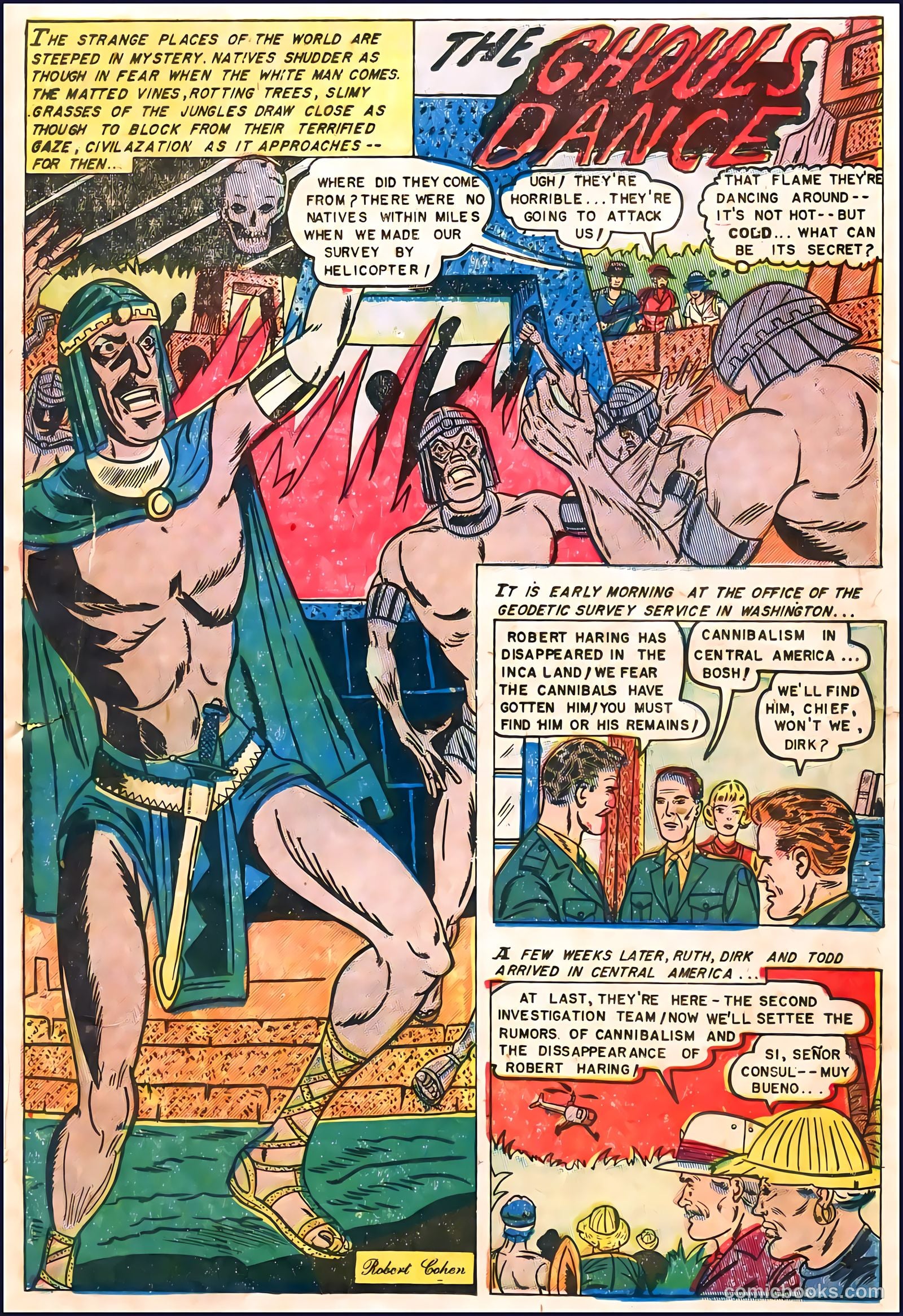 Dark Mysteries #9 (1952) — page 19 of 33