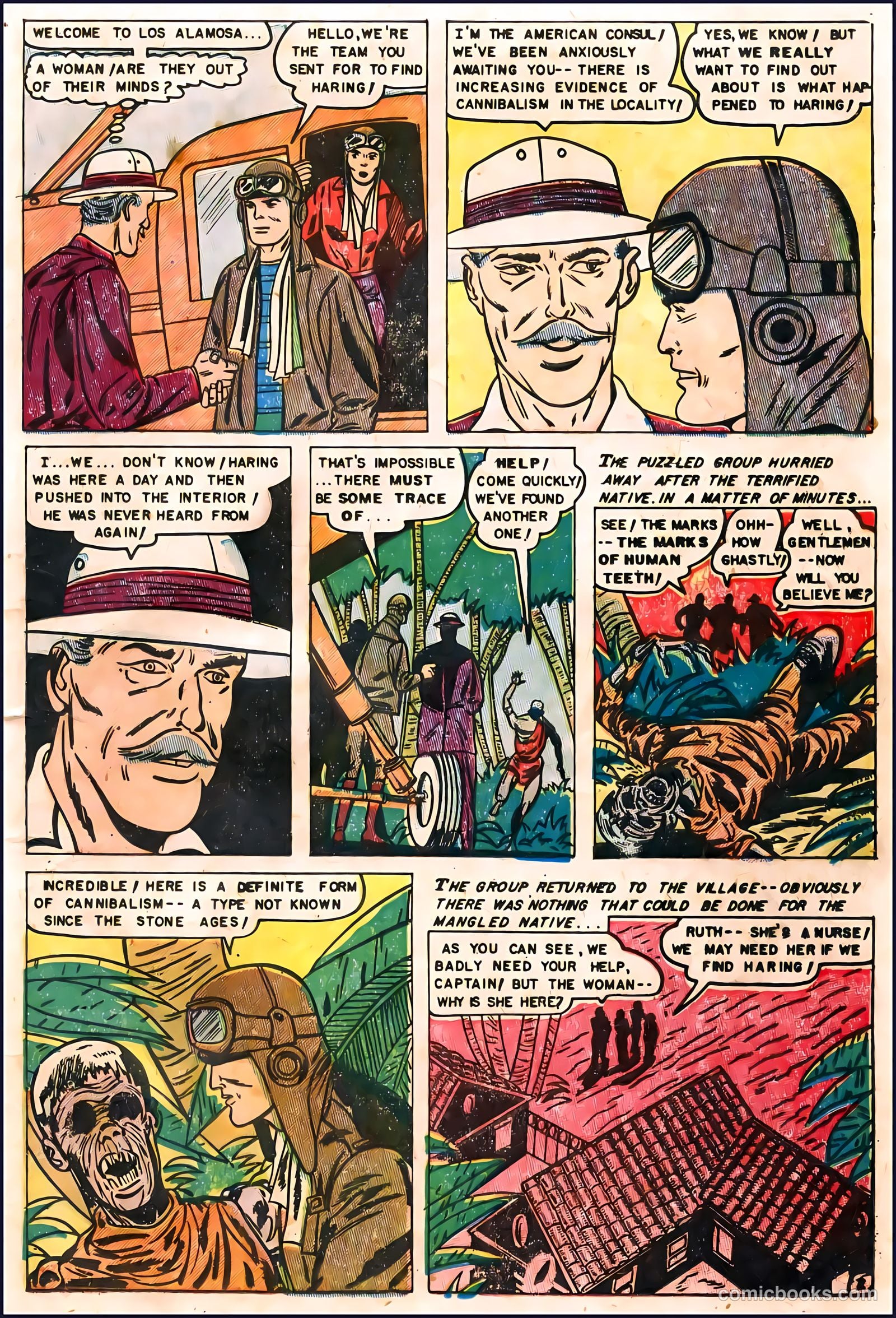 Dark Mysteries #9 (1952) — page 20 of 33