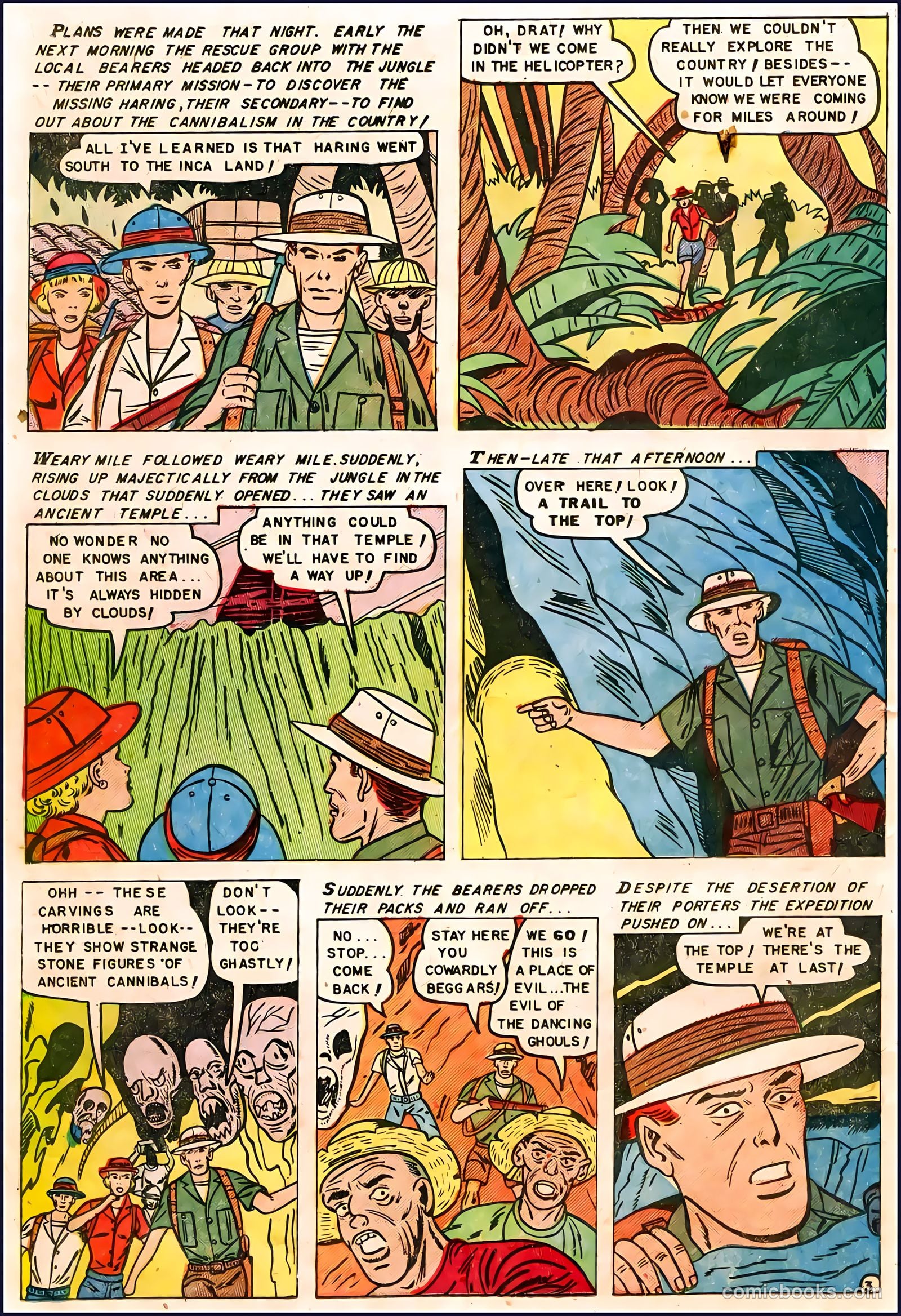 Dark Mysteries #9 (1952) — page 21 of 33