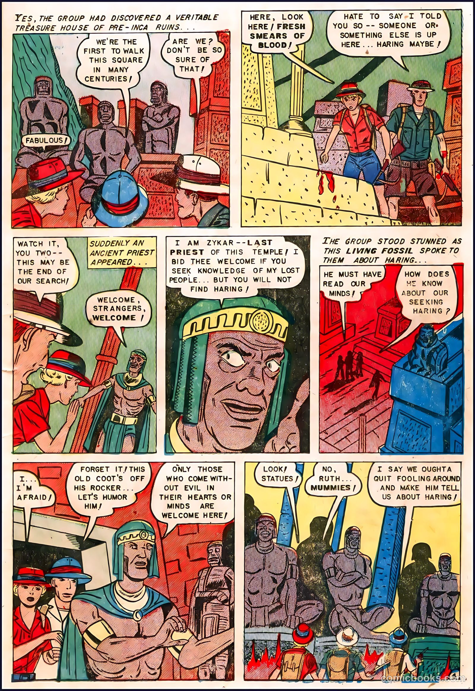 Dark Mysteries #9 (1952) — page 22 of 33