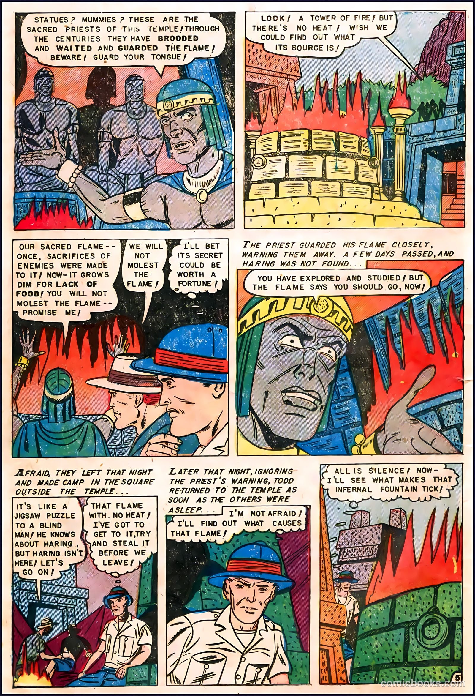 Dark Mysteries #9 (1952) — page 23 of 33