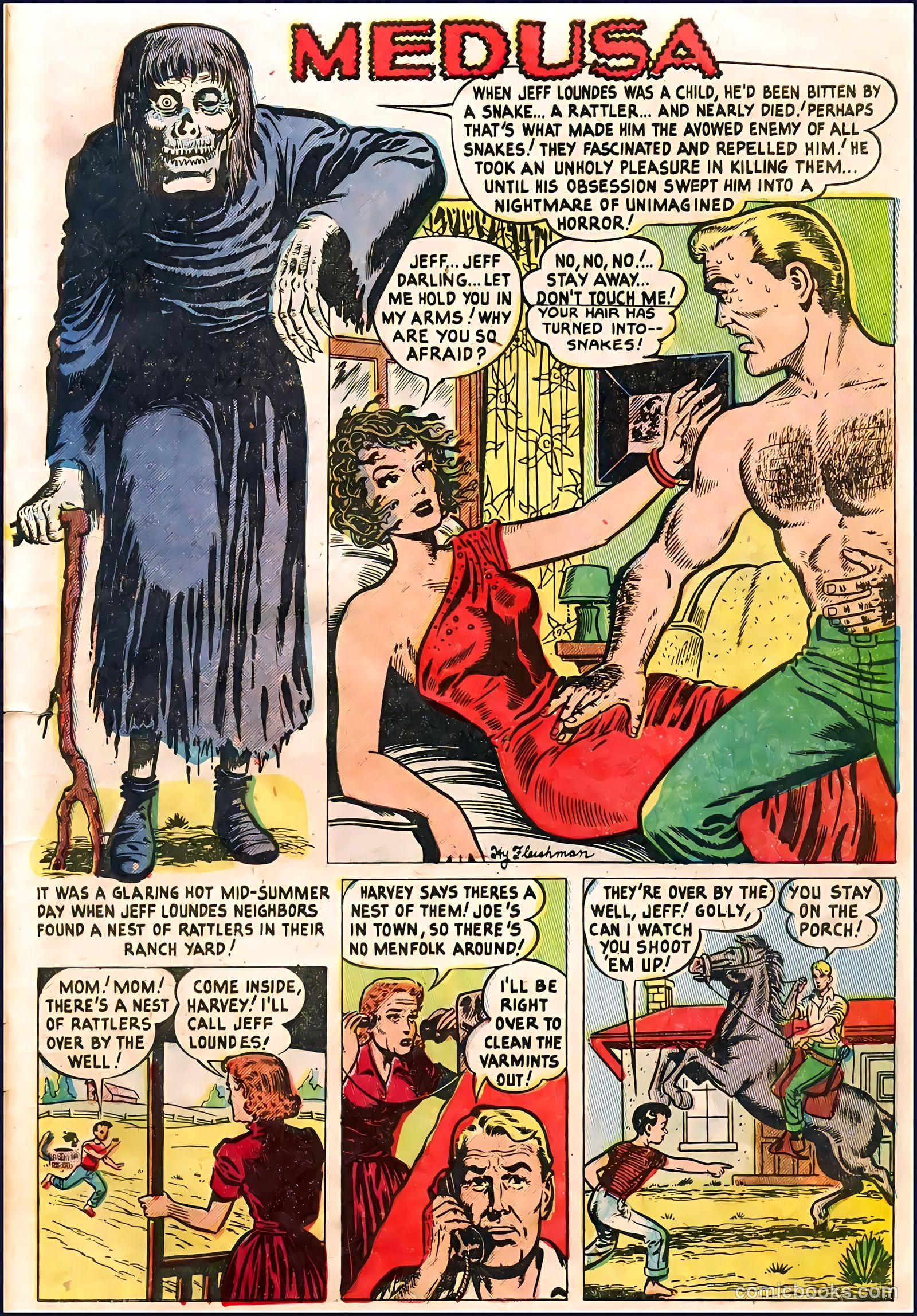 Dark Mysteries #9 (1952) — page 26 of 33