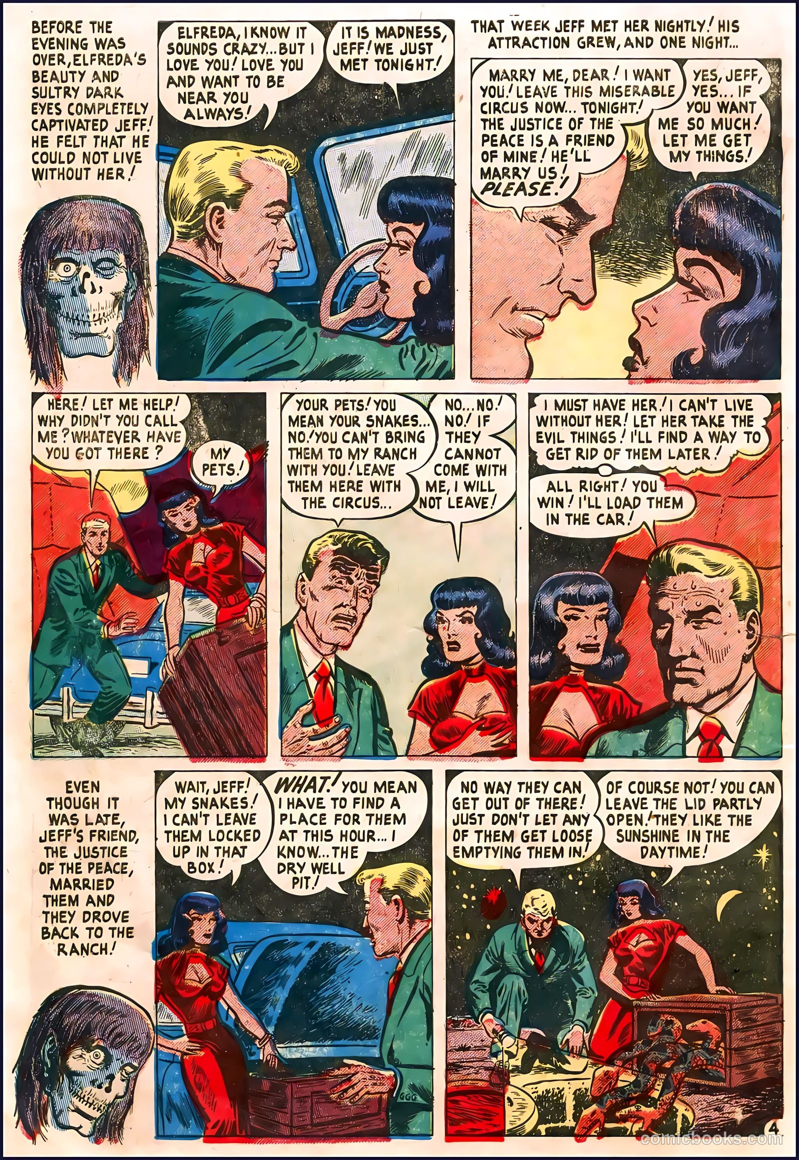 Dark Mysteries #9 (1952) — page 29 of 33