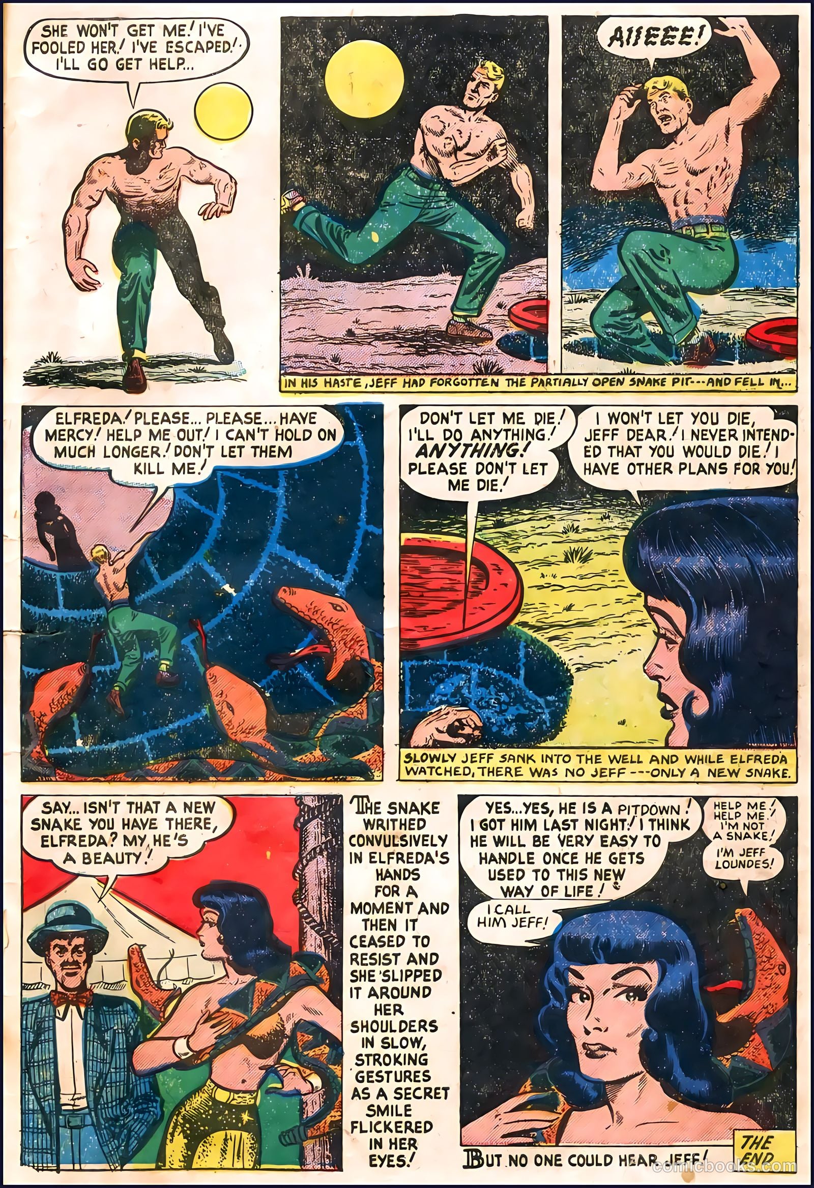 Dark Mysteries #9 (1952) — page 32 of 33