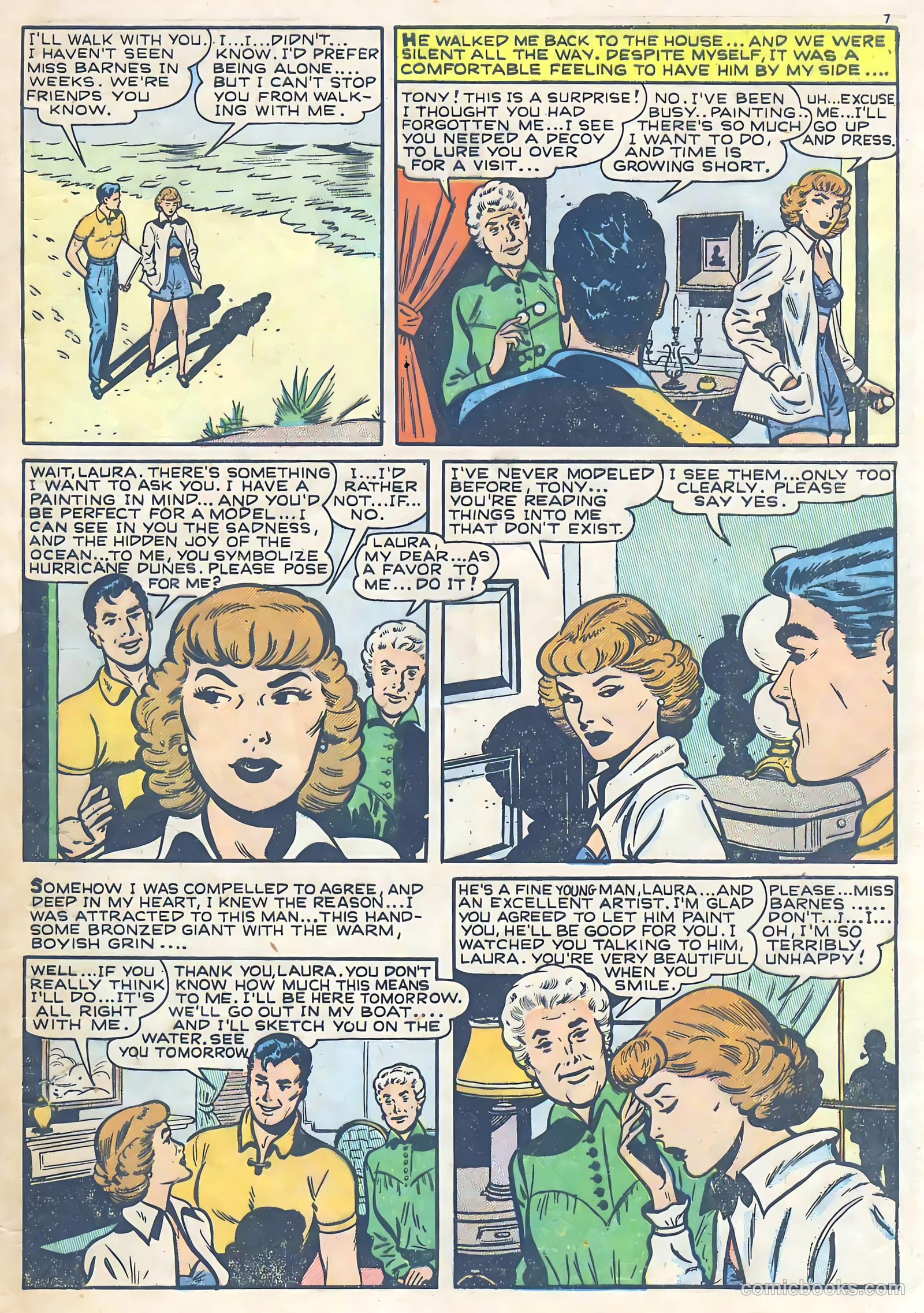 Darling Love #1 (1949) — page 7 of 52