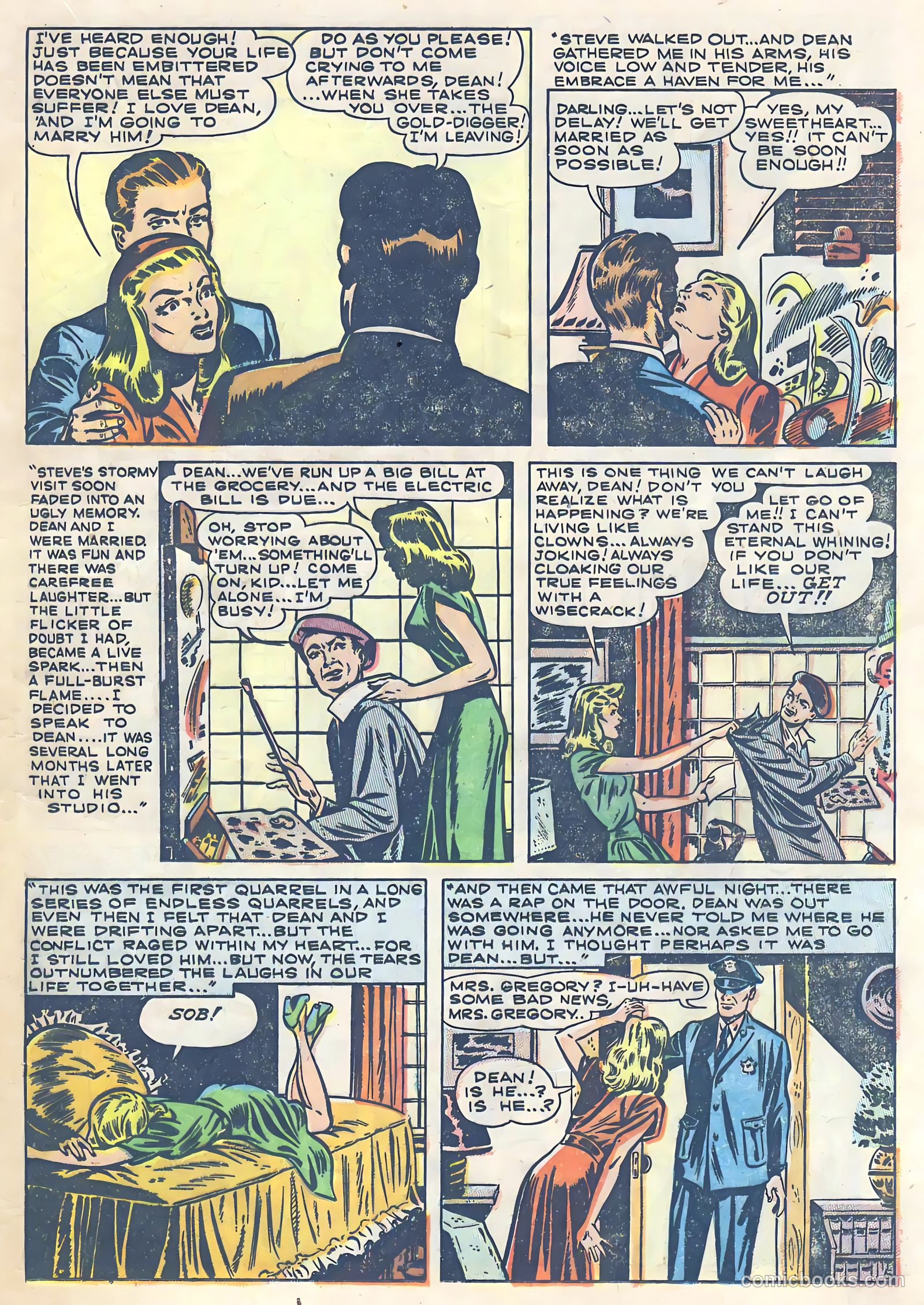 Darling Love #1 (1949) — page 17 of 52