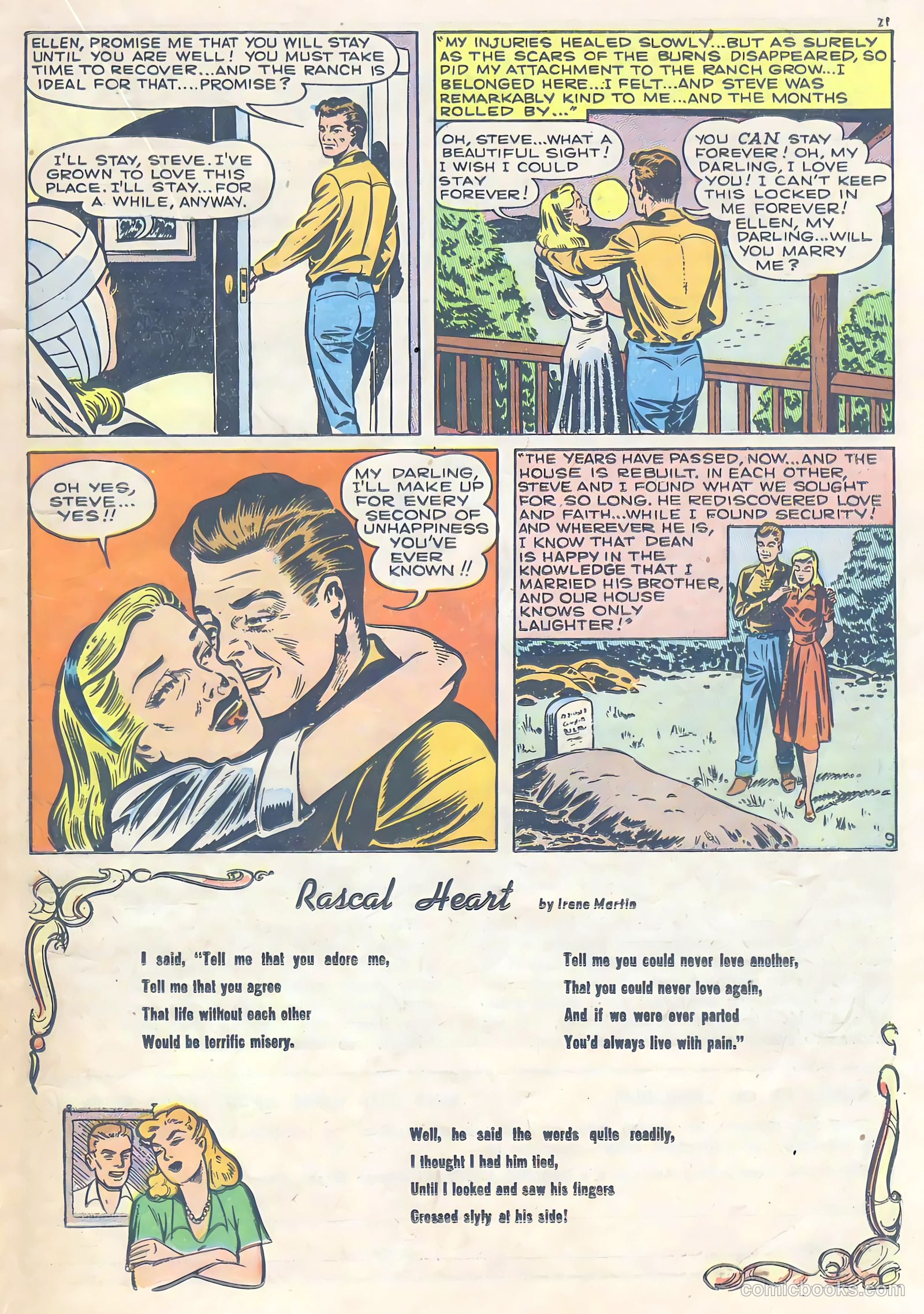 Darling Love #1 (1949) — page 21 of 52