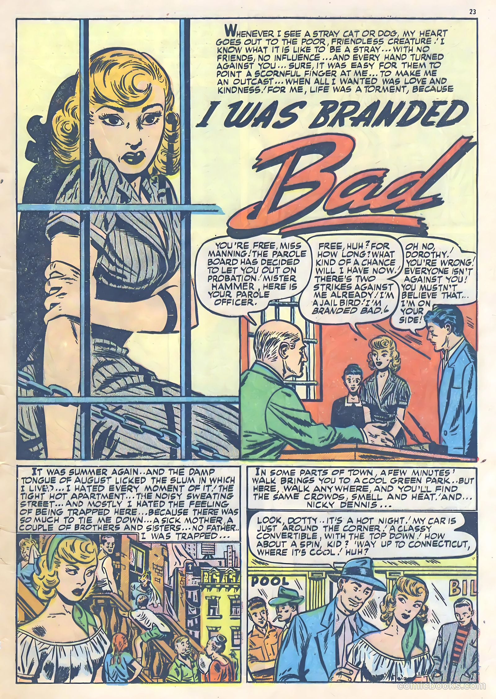 Darling Love #1 (1949) — page 23 of 52