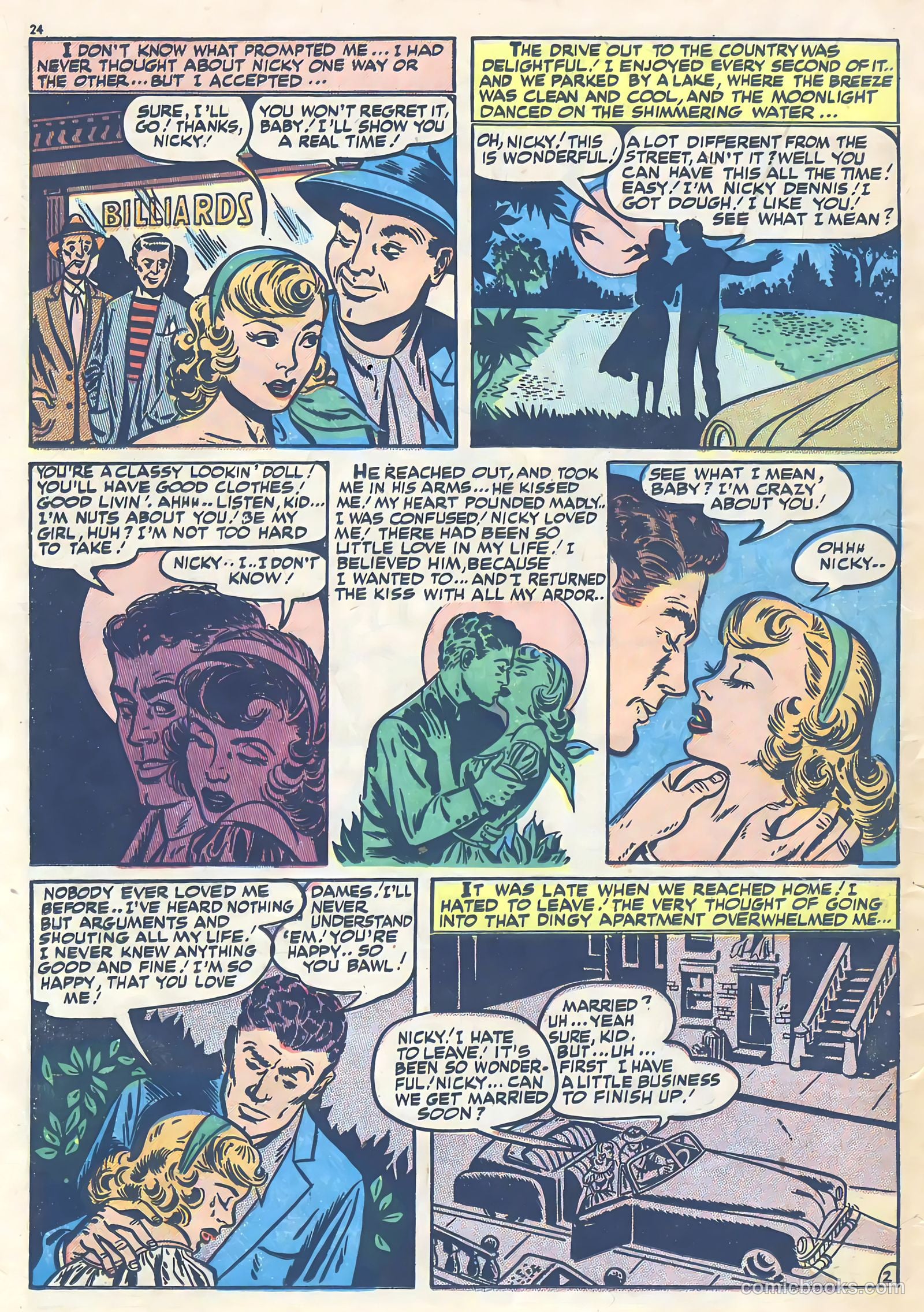 Darling Love #1 (1949) — page 24 of 52