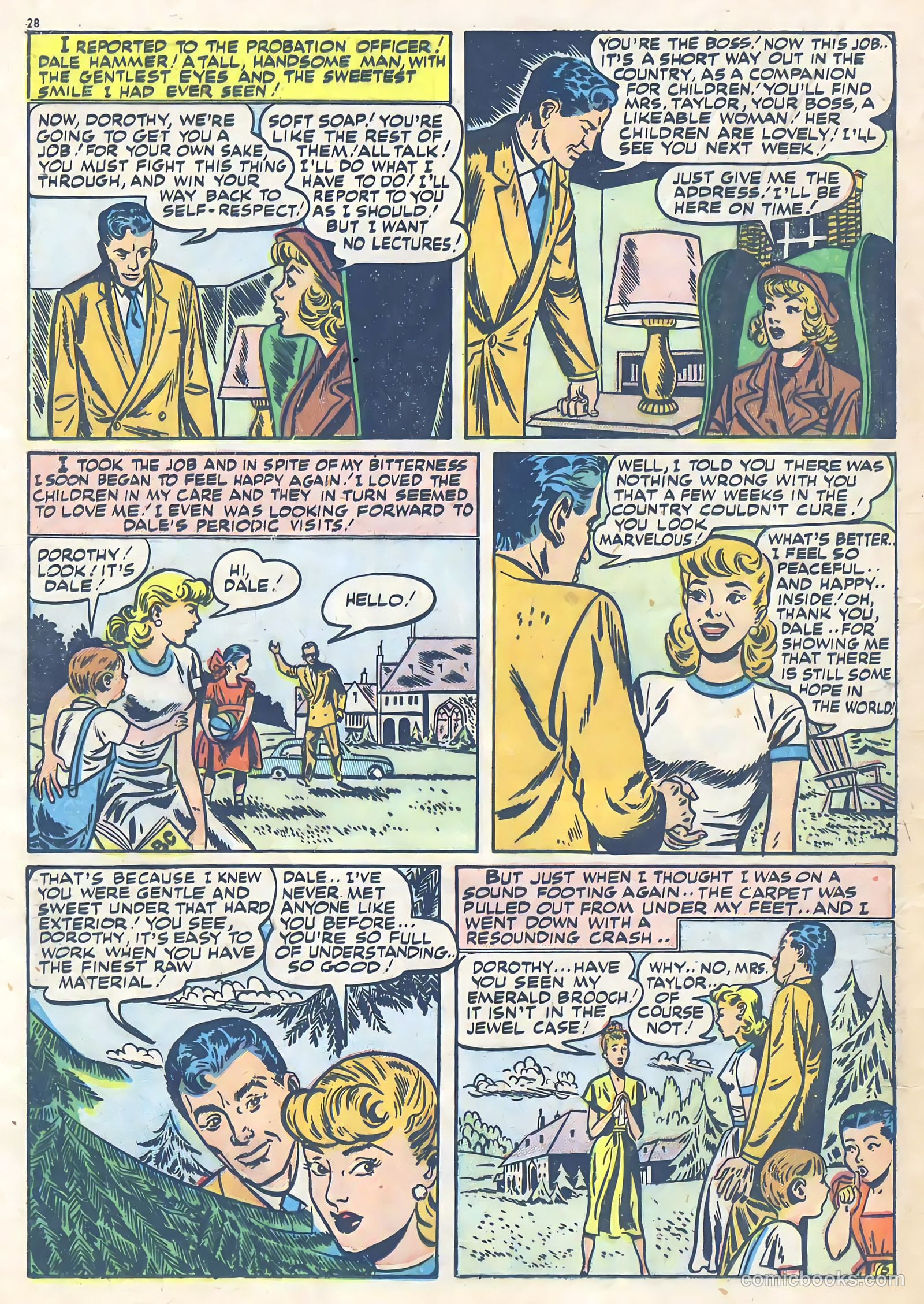 Darling Love #1 (1949) — page 28 of 52