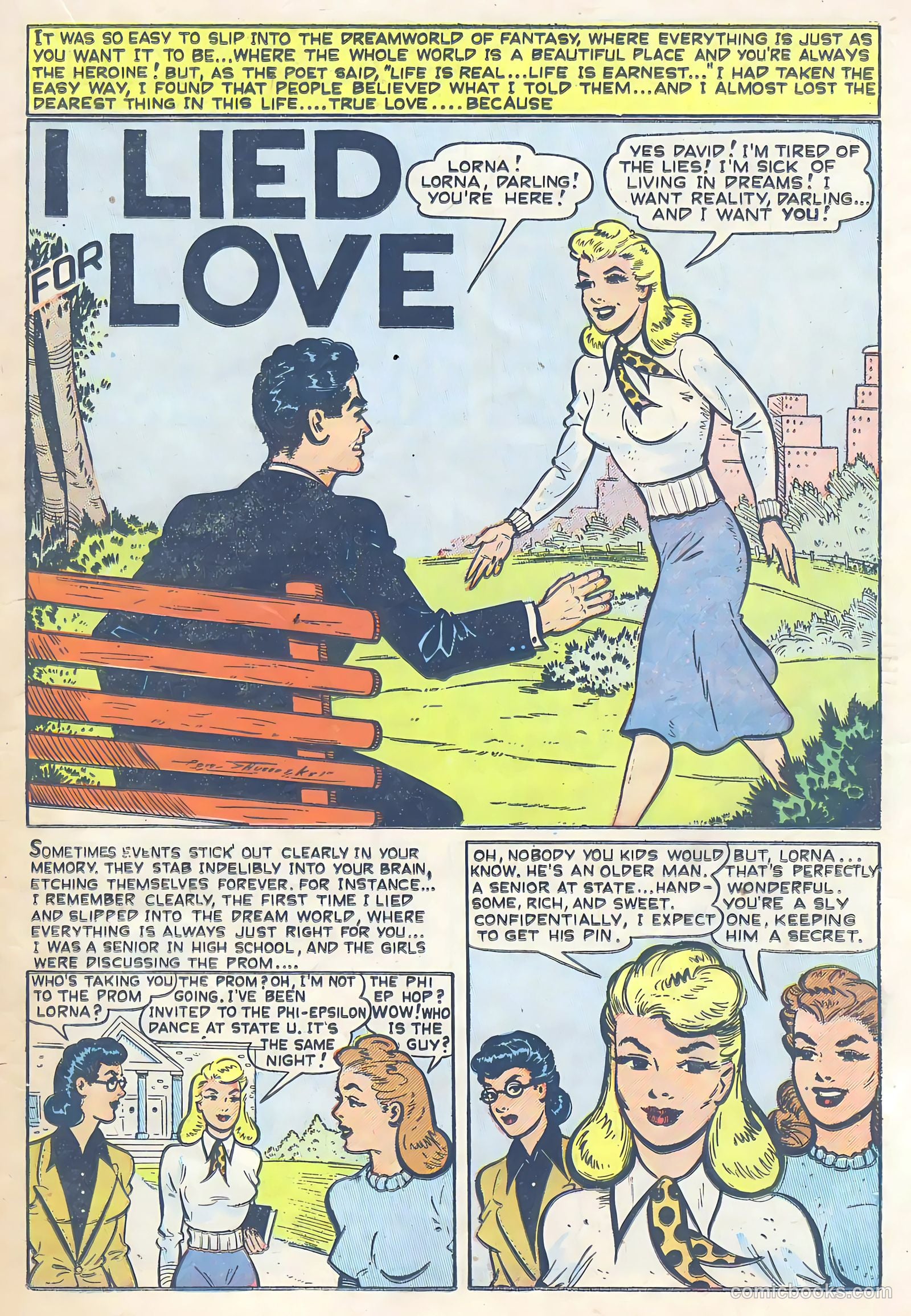 Darling Love #1 (1949) — page 33 of 52