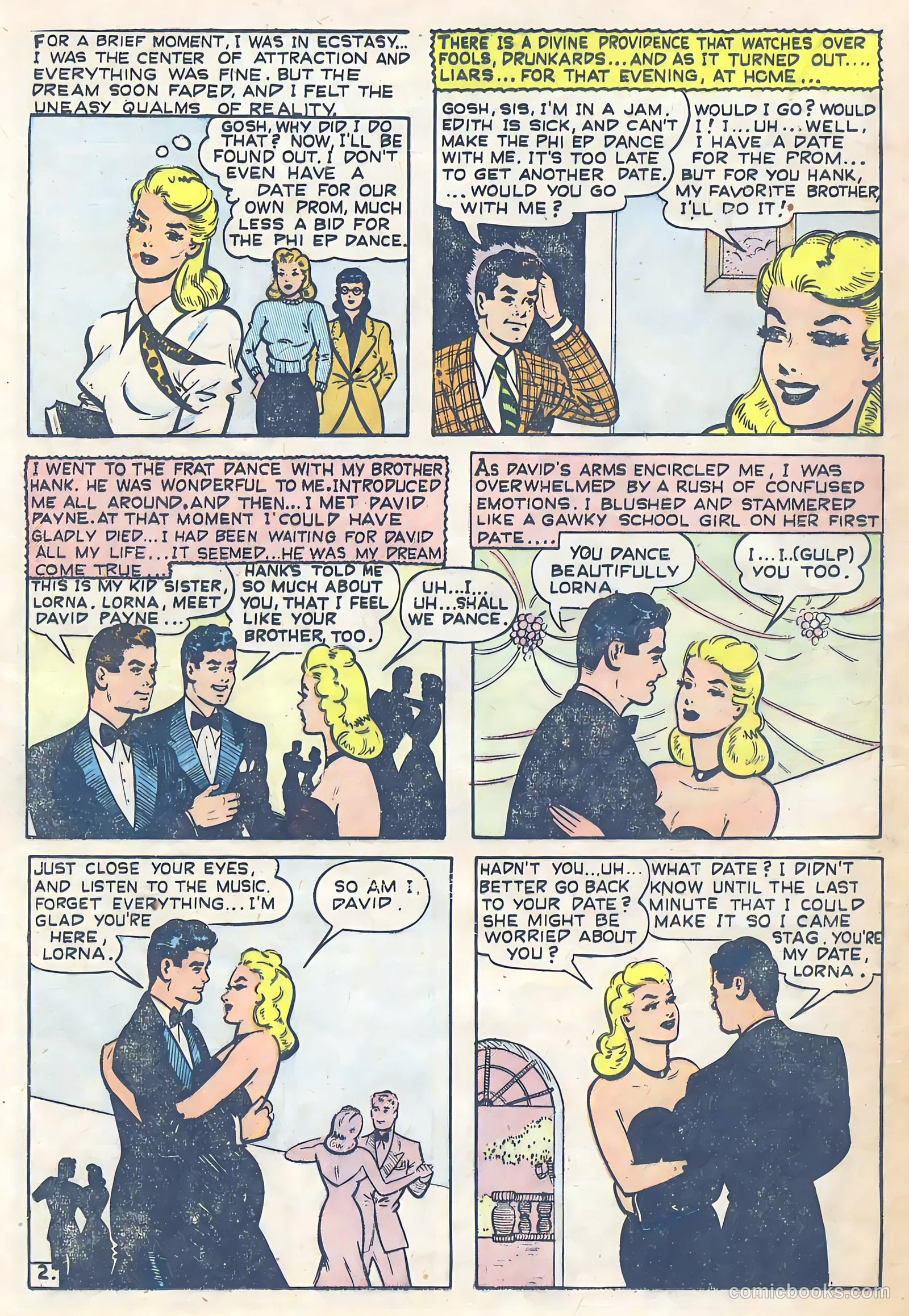 Darling Love #1 (1949) — page 34 of 52
