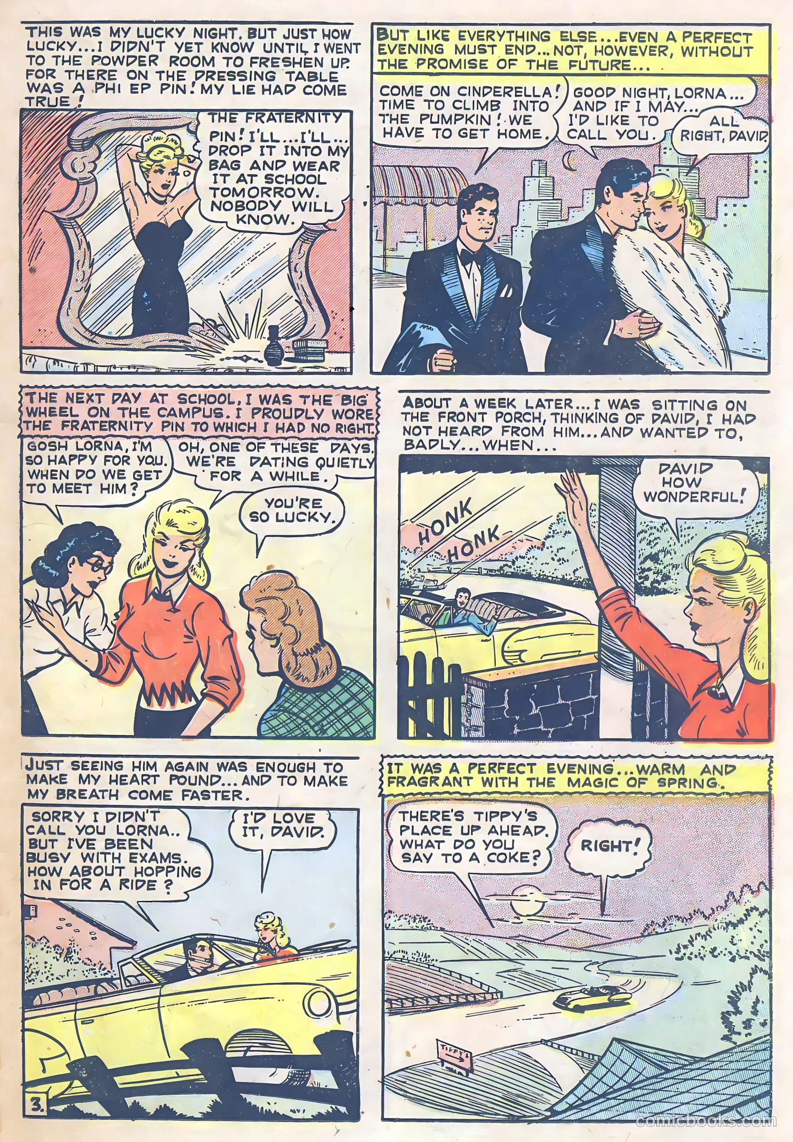 Darling Love #1 (1949) — page 35 of 52