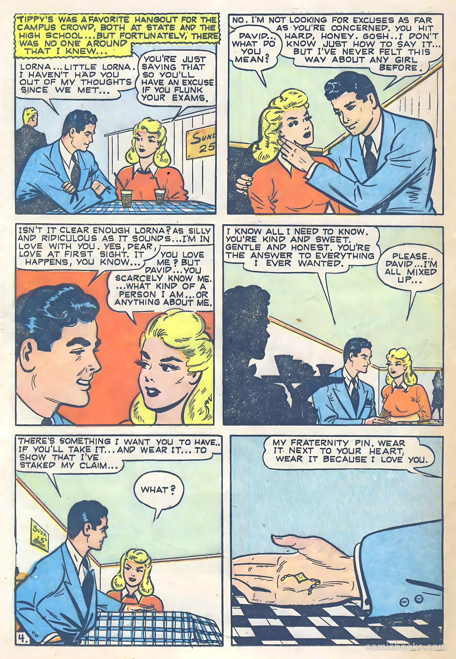 Darling Love #1 (1949) — page 36 of 52