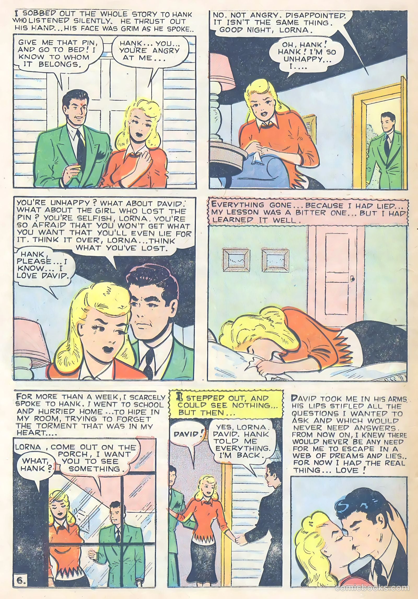 Darling Love #1 (1949) — page 38 of 52