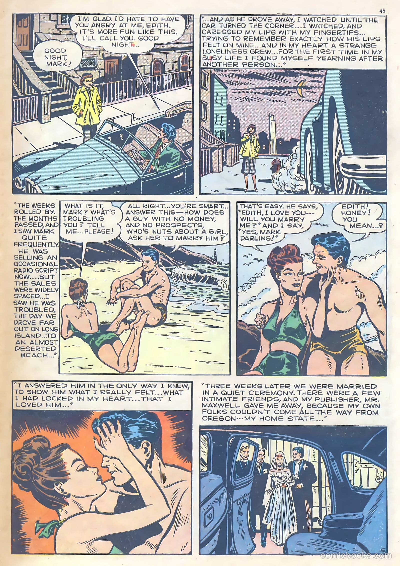 Darling Love #1 (1949) — page 45 of 52