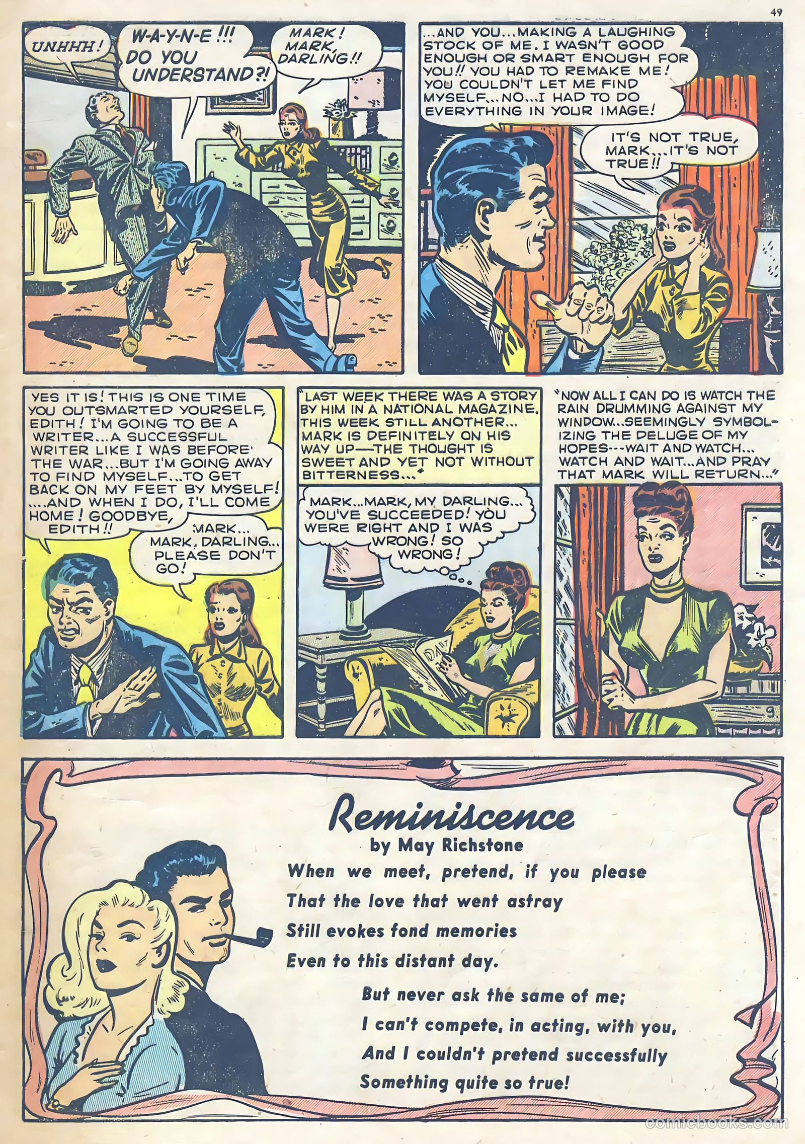 Darling Love #1 (1949) — page 49 of 52