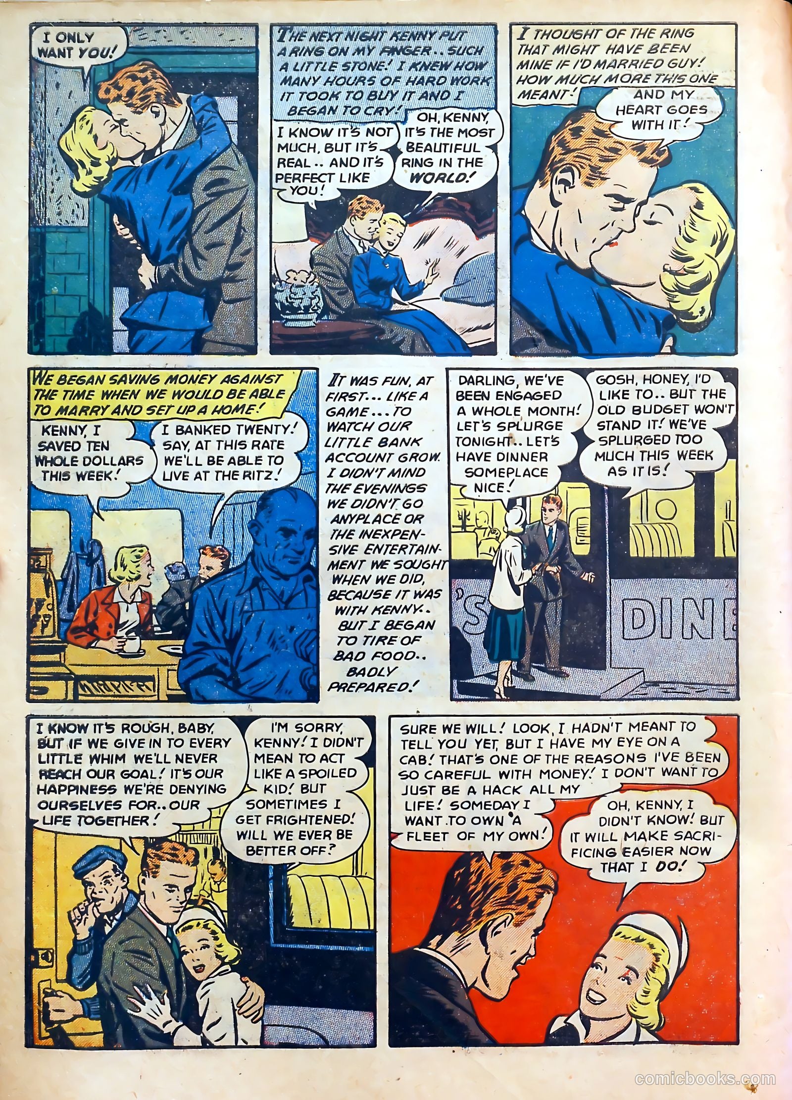 Darling Love #10 (1952) — page 6 of 36