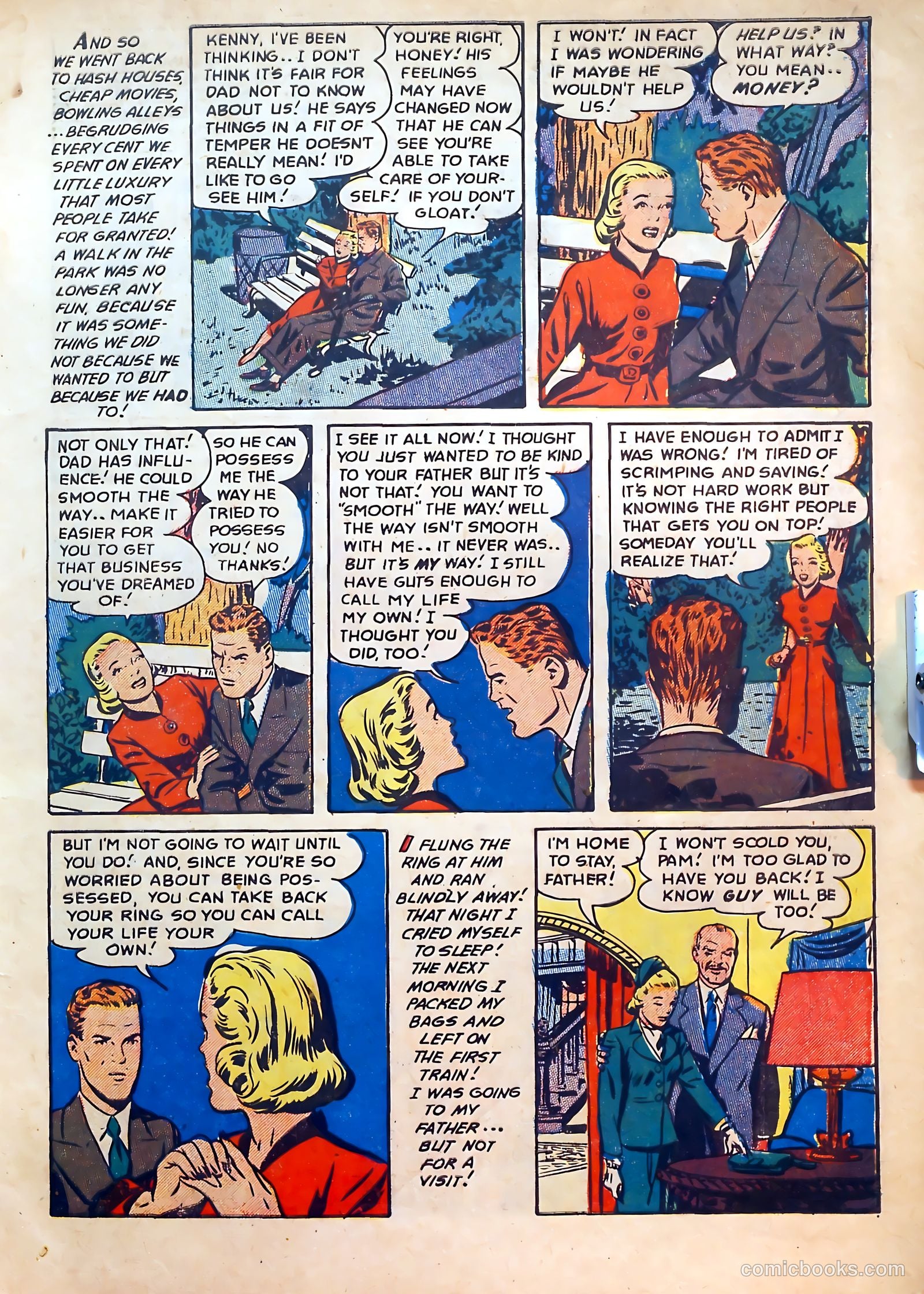 Darling Love #10 (1952) — page 7 of 36