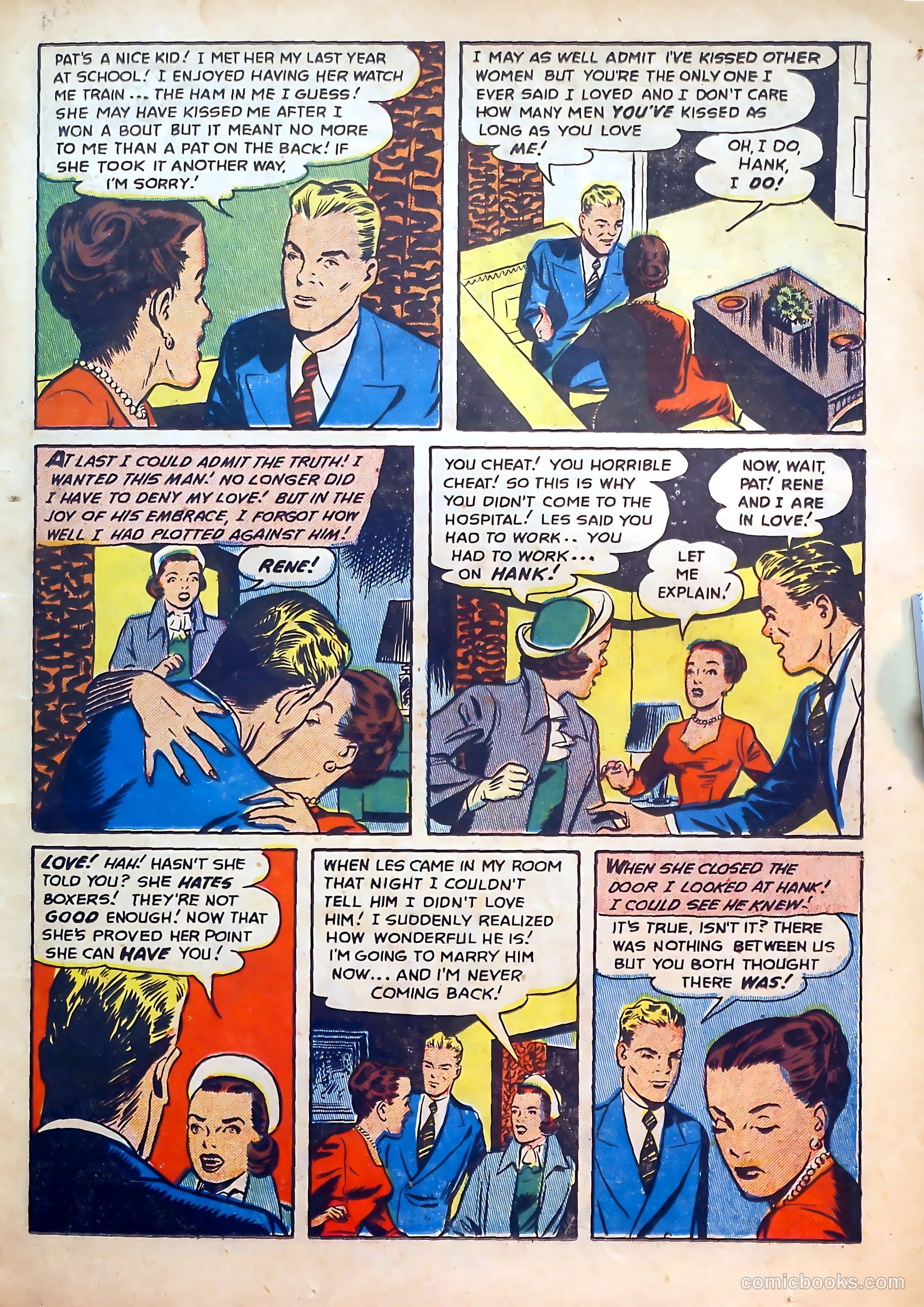 Darling Love #10 (1952) — page 23 of 36