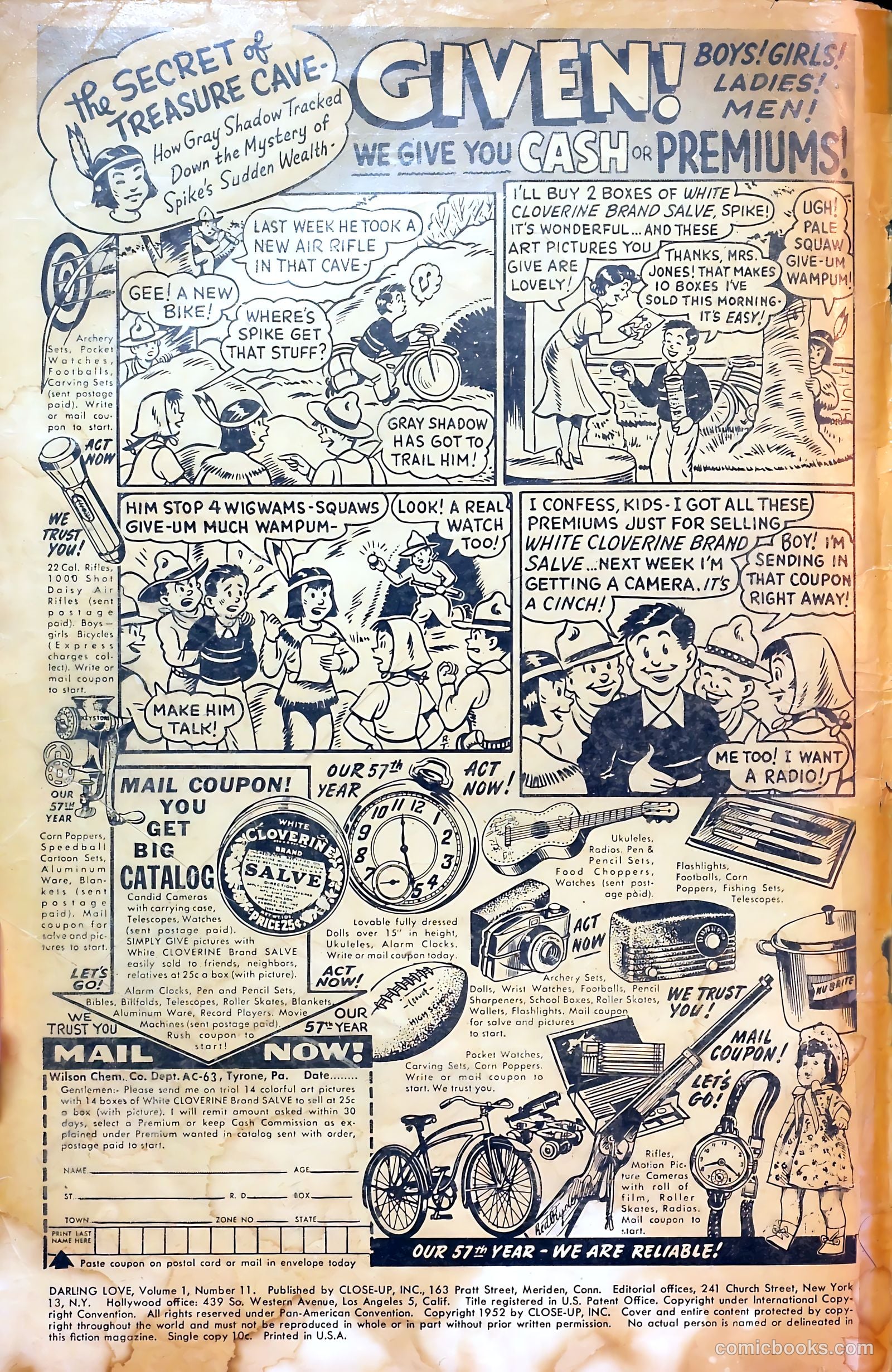 Darling Love #11 (1952) — page 2 of 36