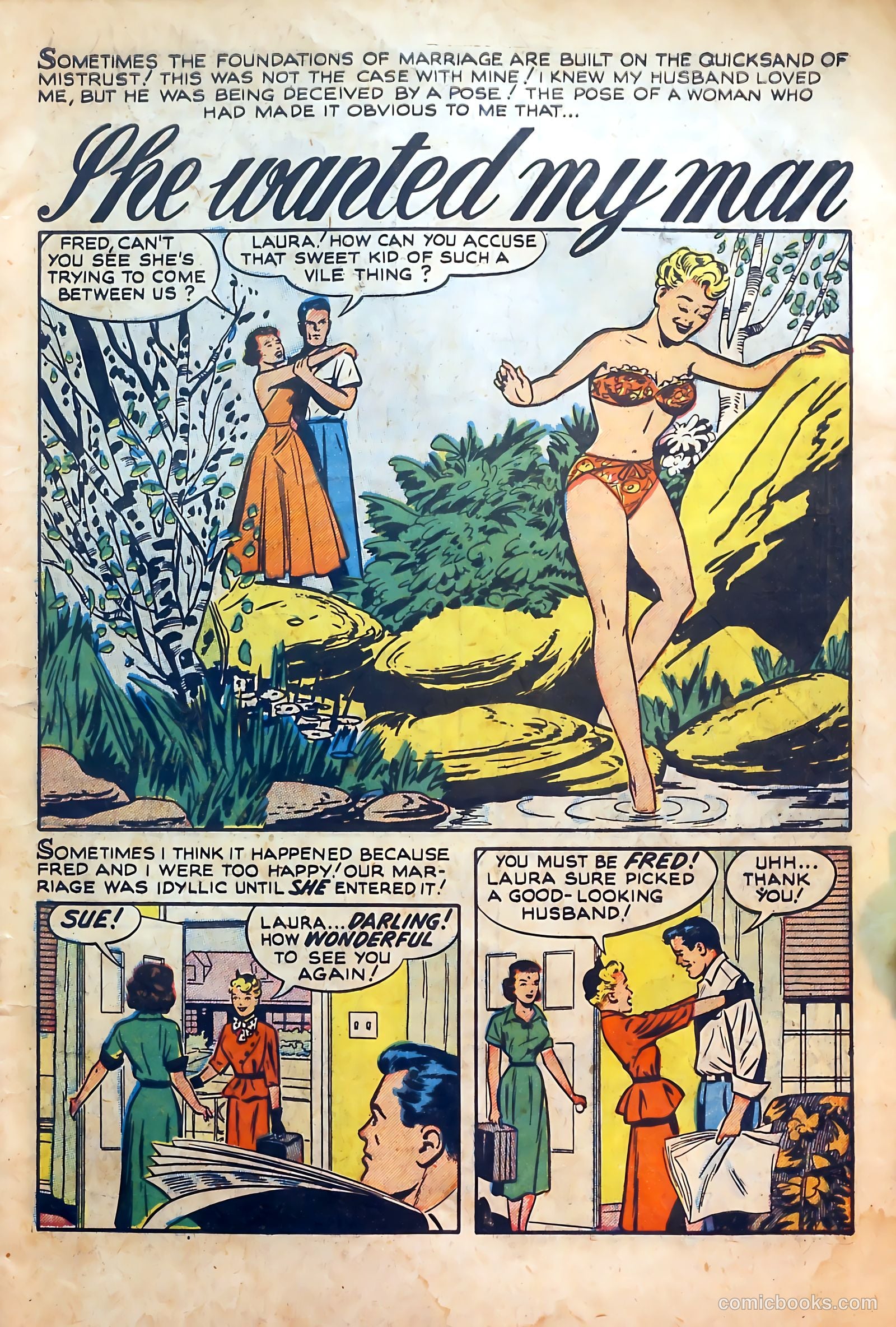 Darling Love #11 (1952) — page 3 of 36