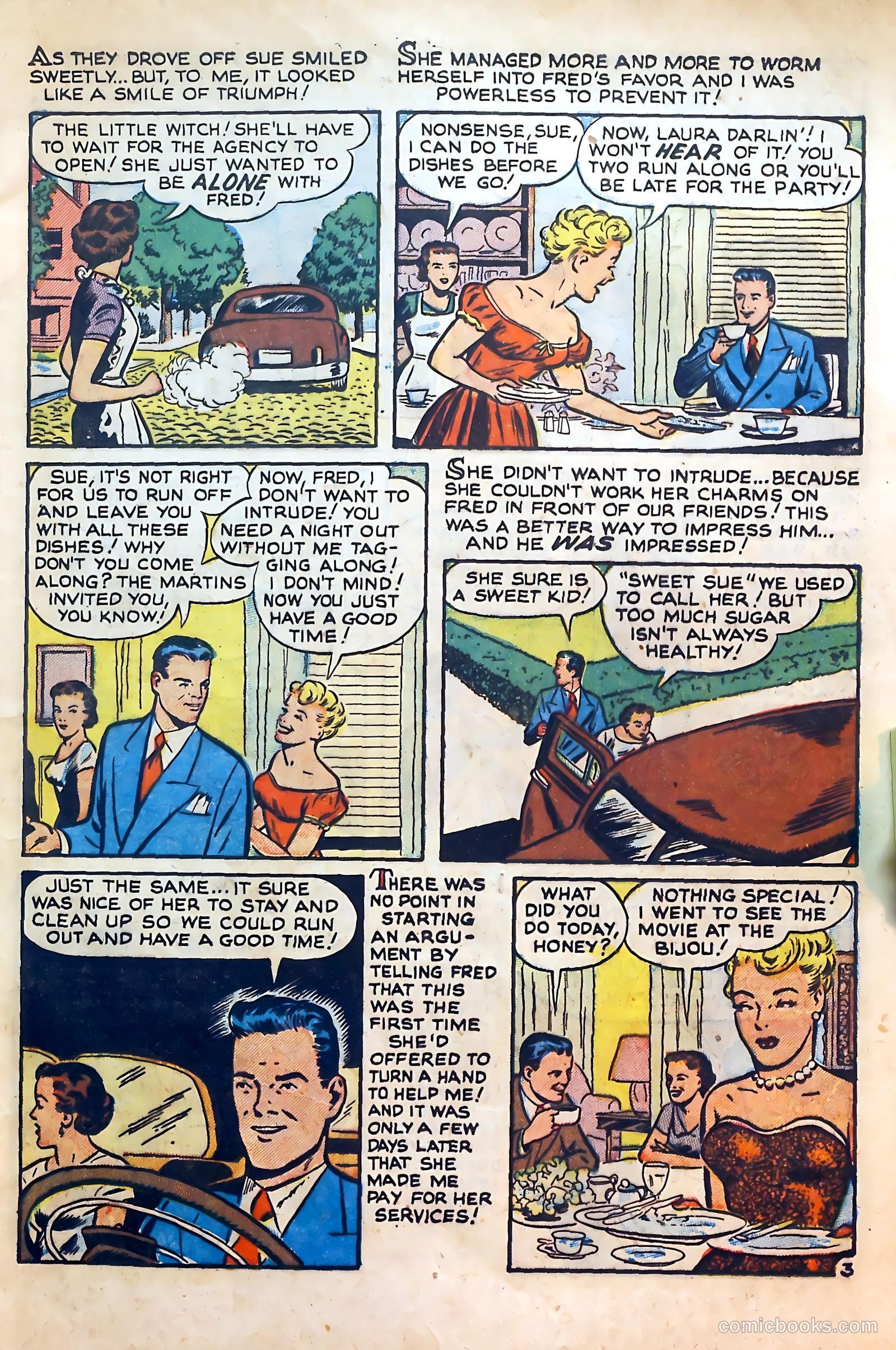 Darling Love #11 (1952) — page 5 of 36