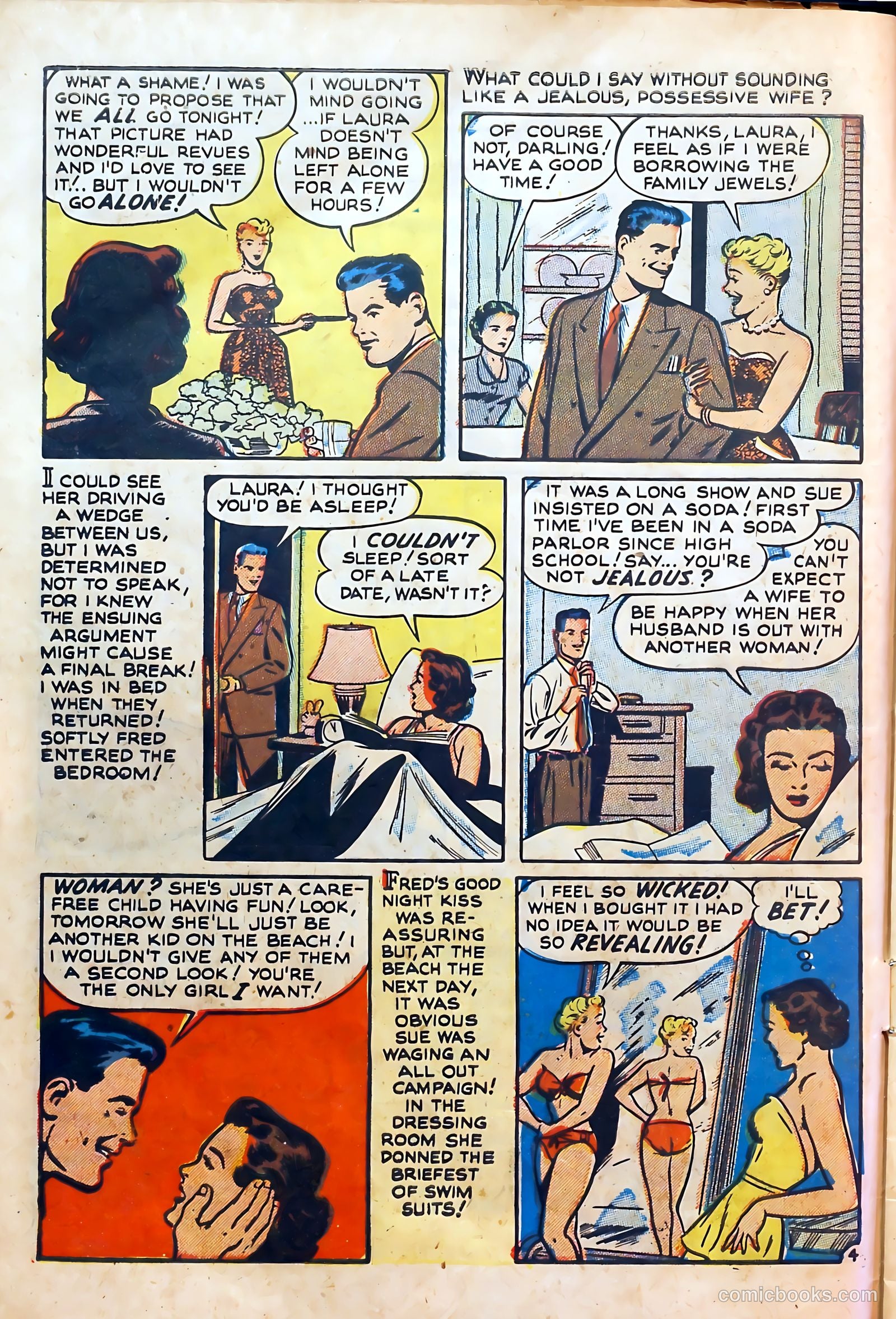 Darling Love #11 (1952) — page 6 of 36