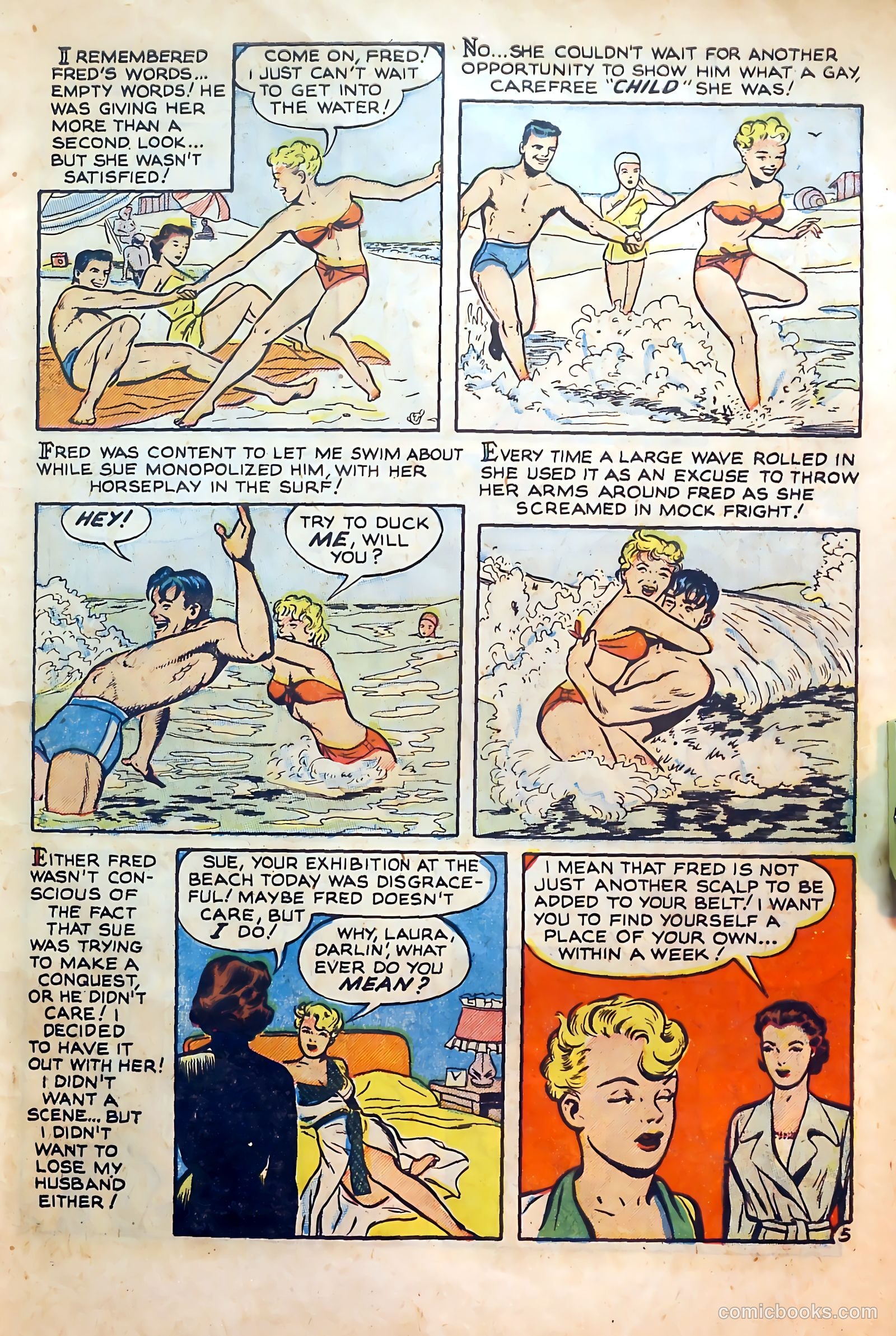 Darling Love #11 (1952) — page 7 of 36