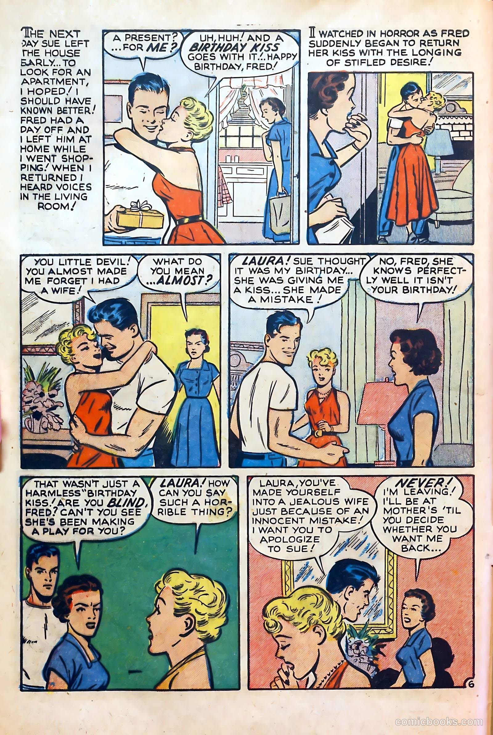 Darling Love #11 (1952) — page 8 of 36