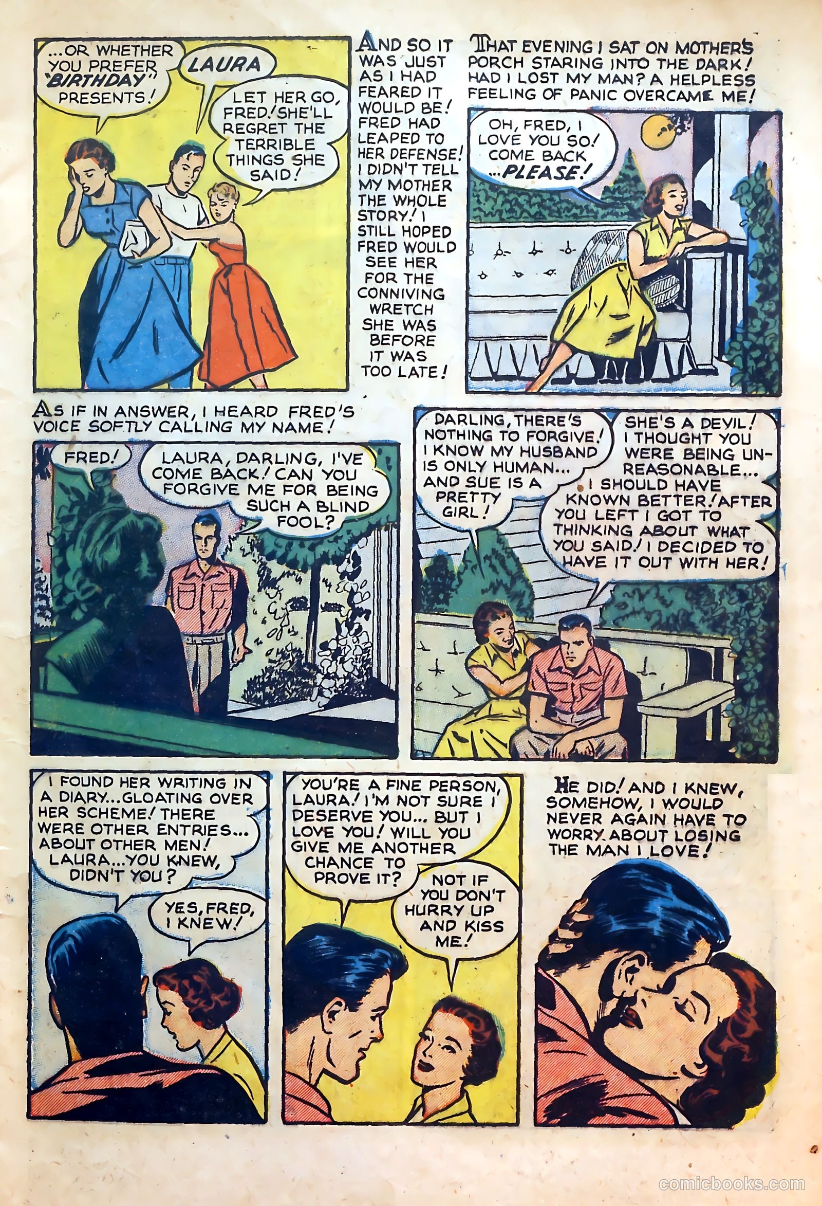 Darling Love #11 (1952) — page 9 of 36