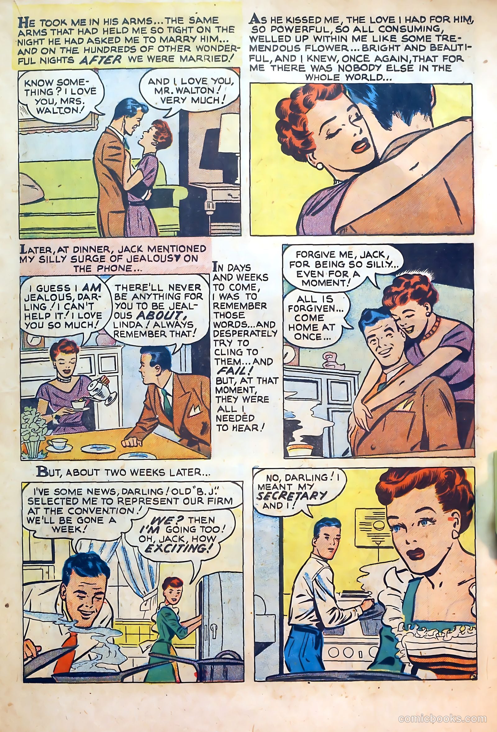 Darling Love #11 (1952) — page 19 of 36