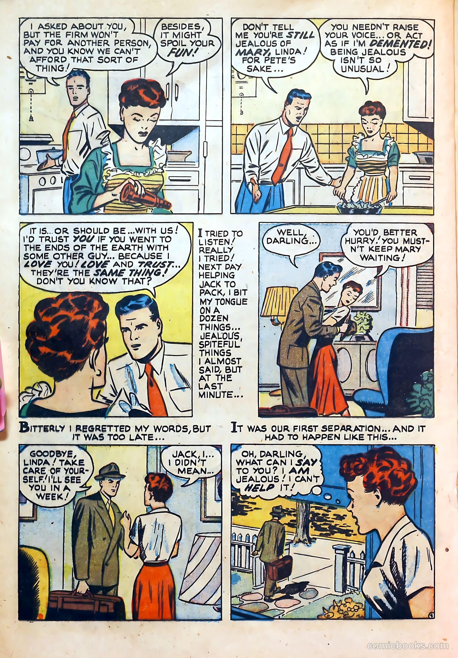Darling Love #11 (1952) — page 20 of 36