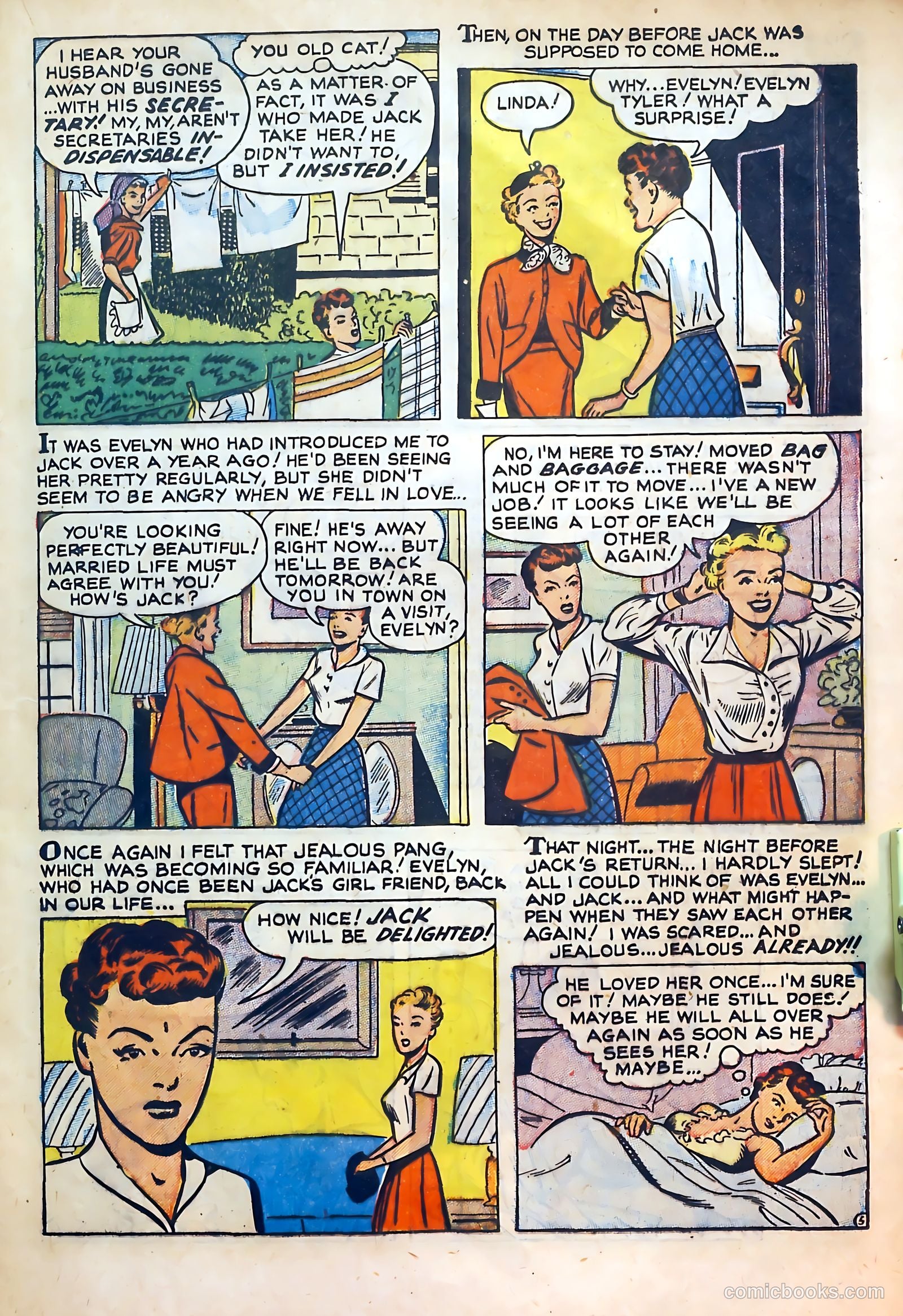 Darling Love #11 (1952) — page 21 of 36