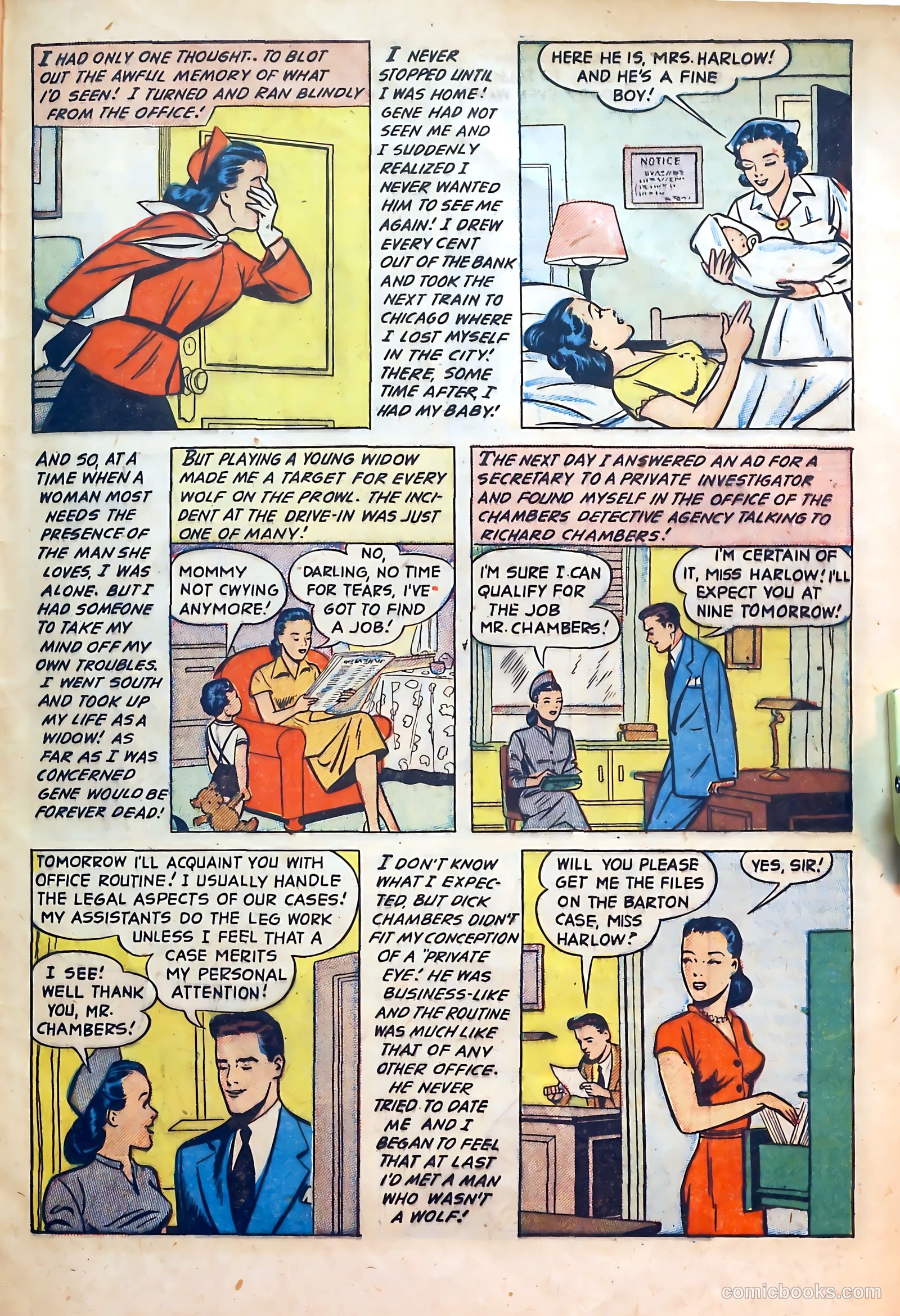 Darling Love #11 (1952) — page 29 of 36