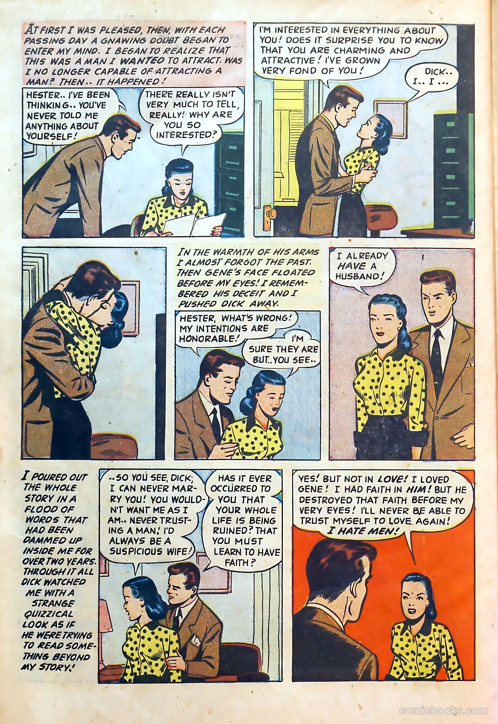 Darling Love #11 (1952) — page 30 of 36