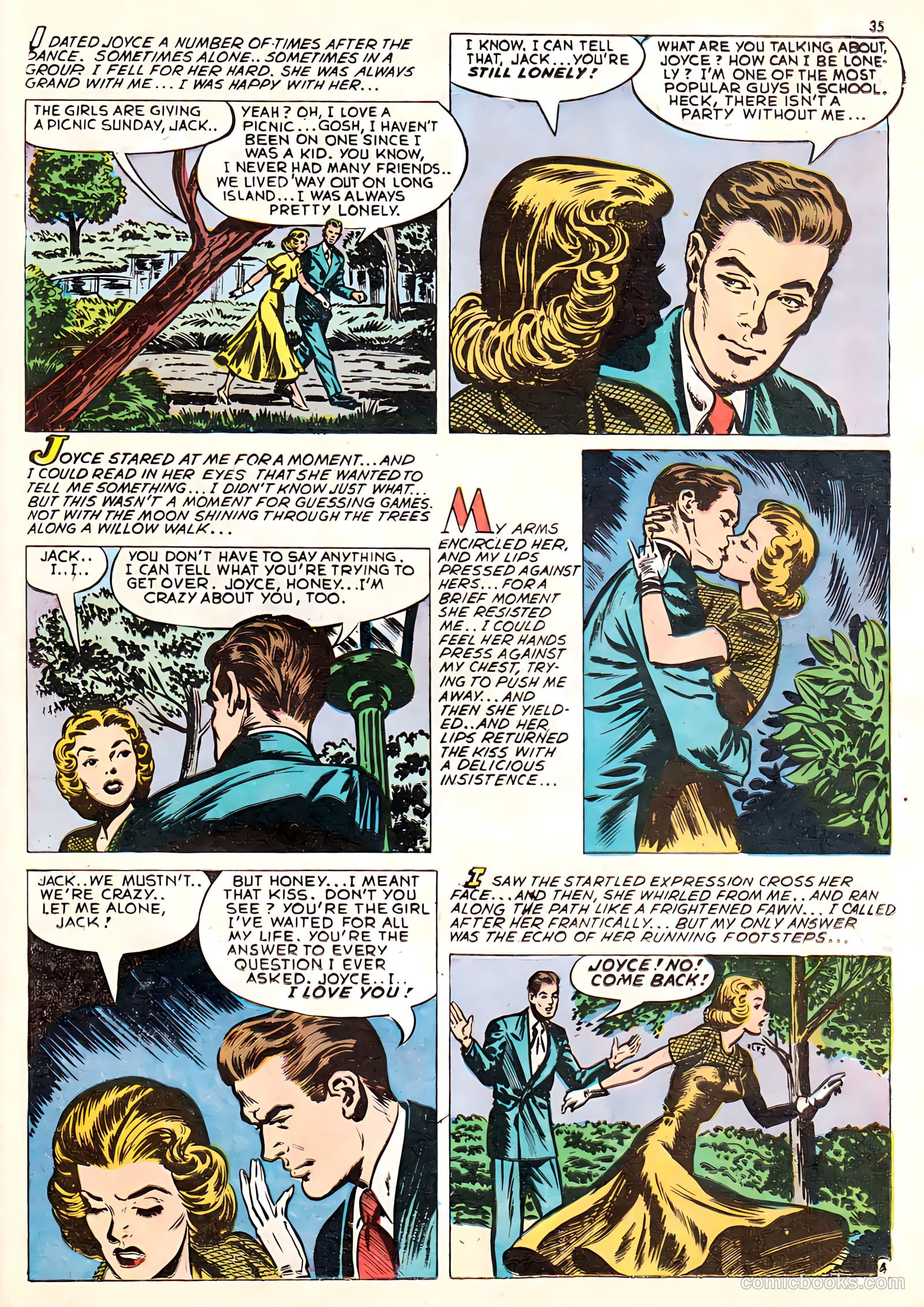 Darling Love #2 (1949) — page 35 of 52