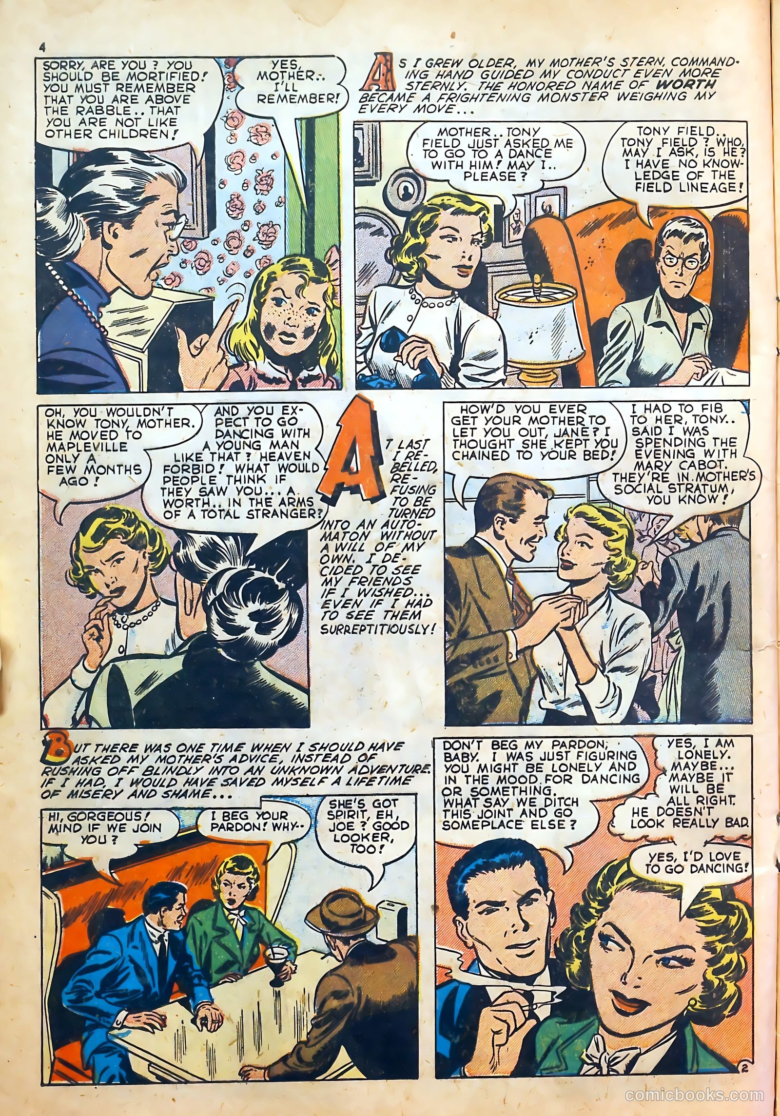 Darling Love #3 (1950) — page 4 of 52