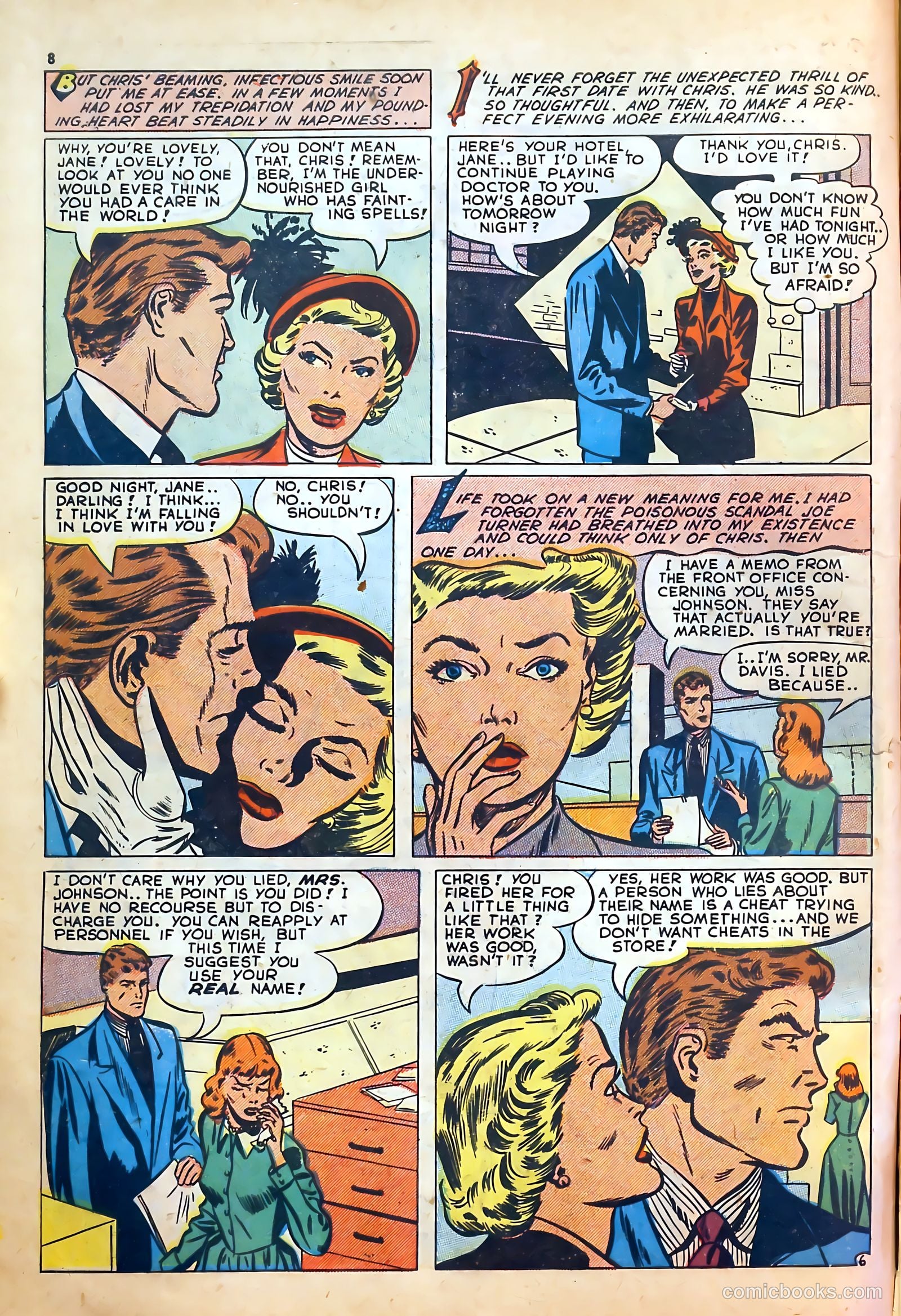 Darling Love #3 (1950) — page 8 of 52