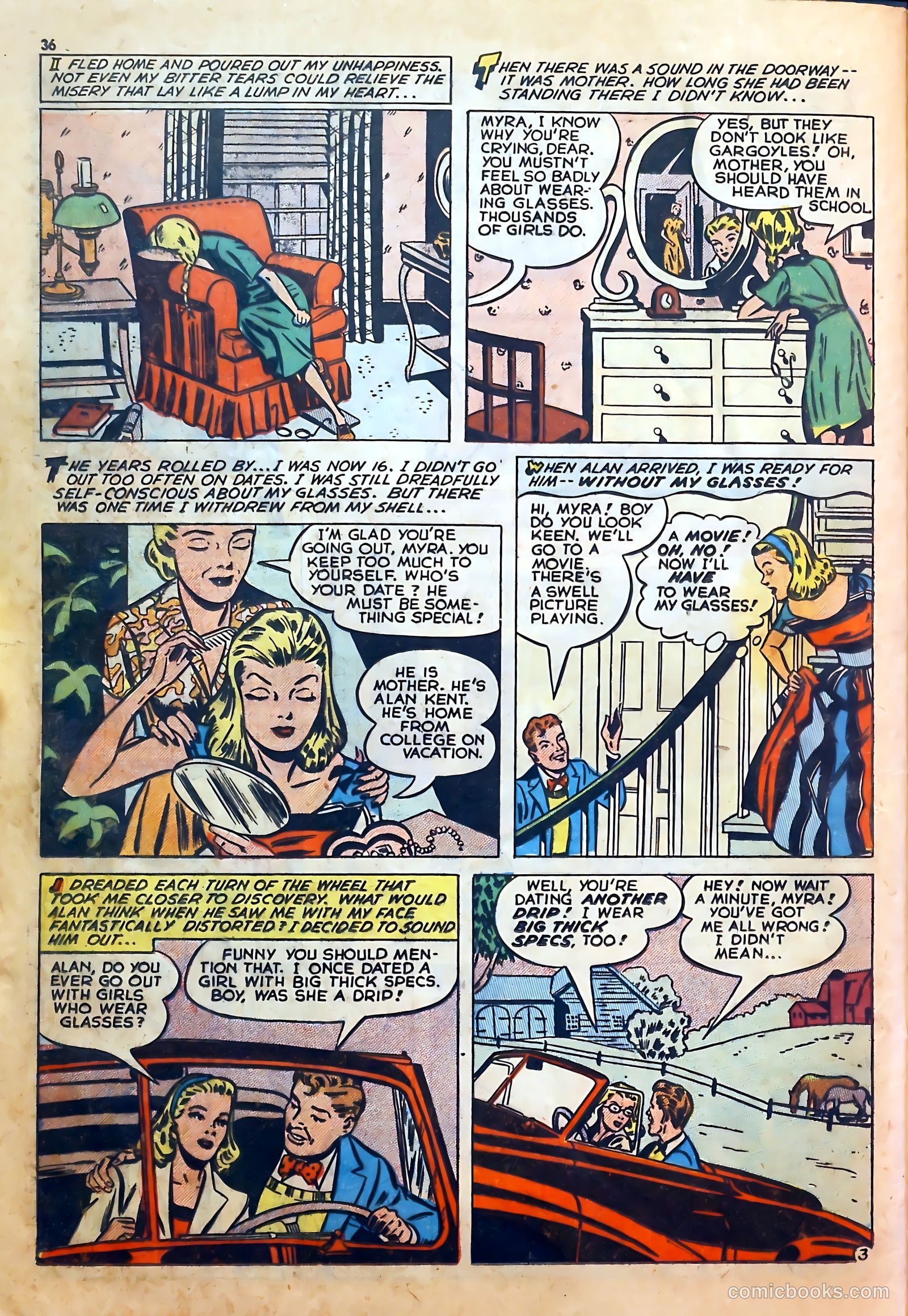 Darling Love #3 (1950) — page 36 of 52