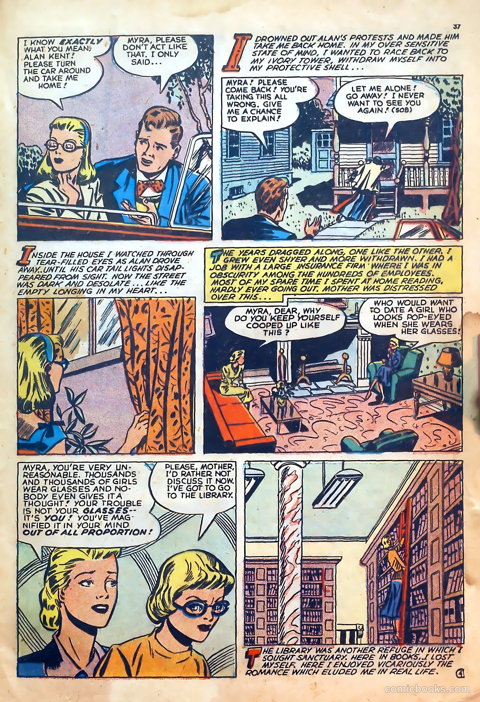 Darling Love #3 (1950) — page 37 of 52