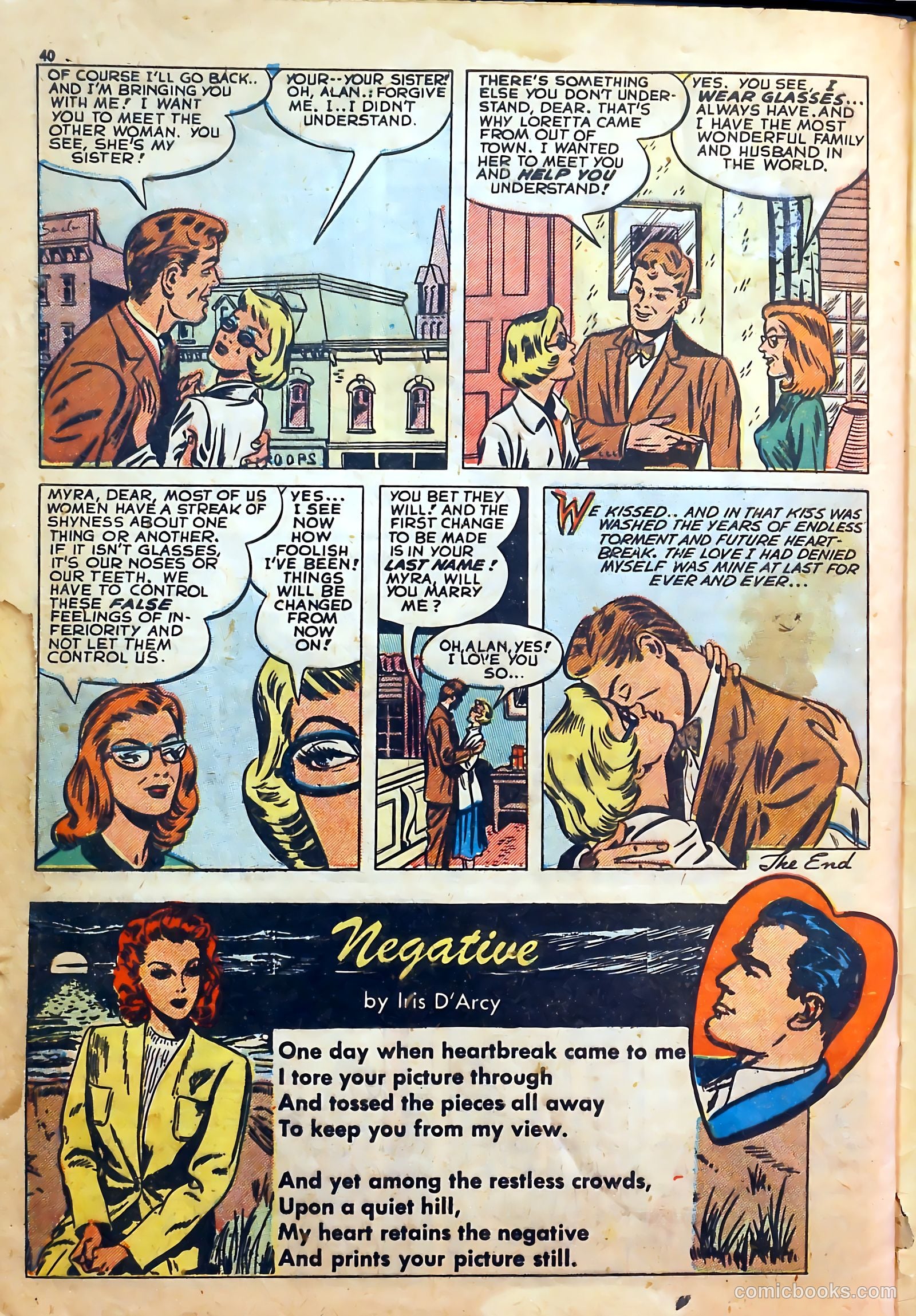 Darling Love #3 (1950) — page 40 of 52