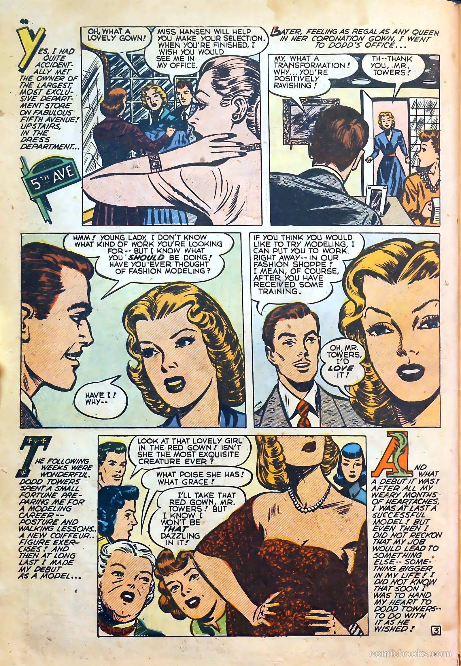 Darling Love #3 (1950) — page 44 of 52